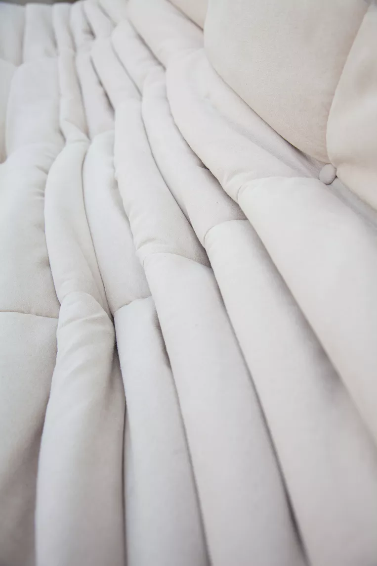 Togo Lounge Set 3-pc. Textile Off-White