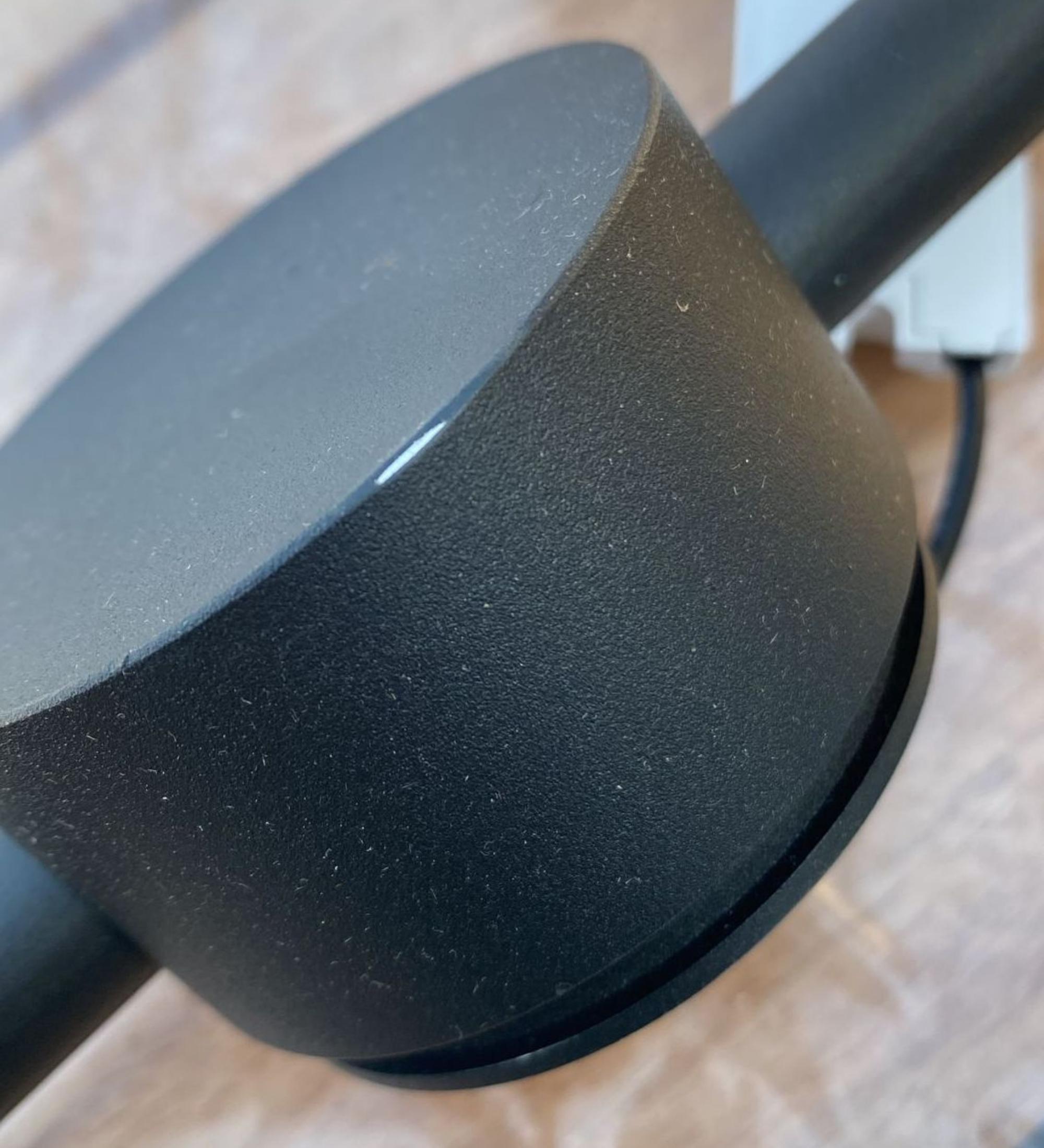 Minimalistische LED Wandleuchte PERSEIS Klein Schwarz