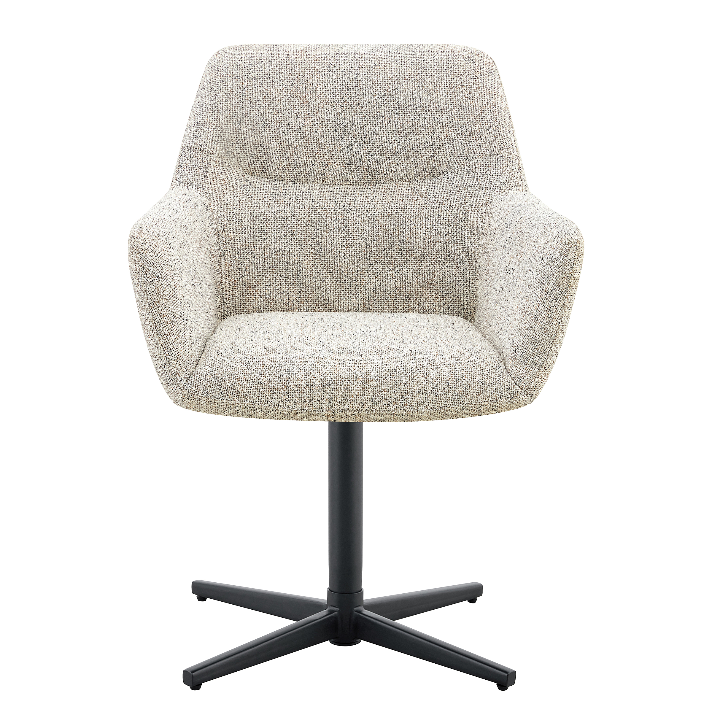 MEPIC Armlehnenstuhl Drehbar 2er-Set Beige