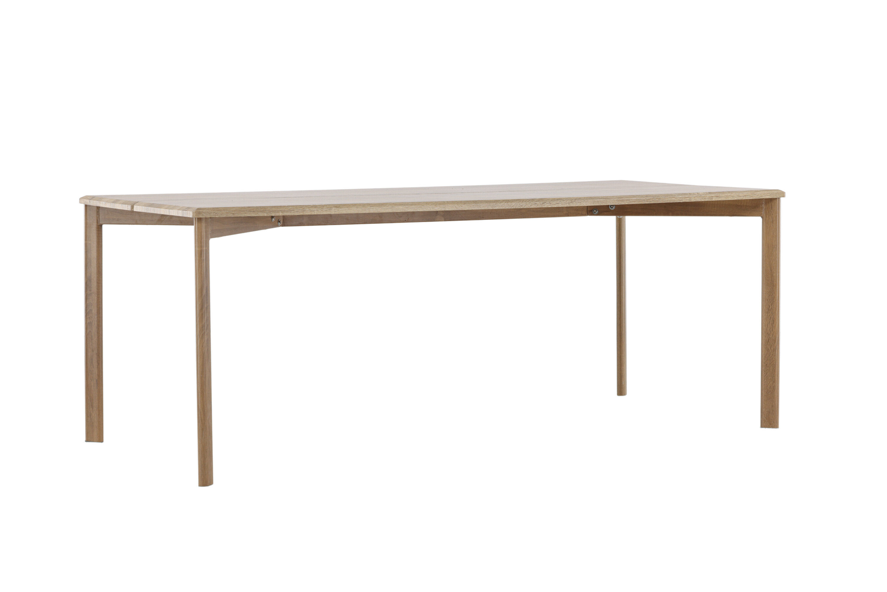 Damon  Esstisch  MDF Furnier Whitewash 200×75cm