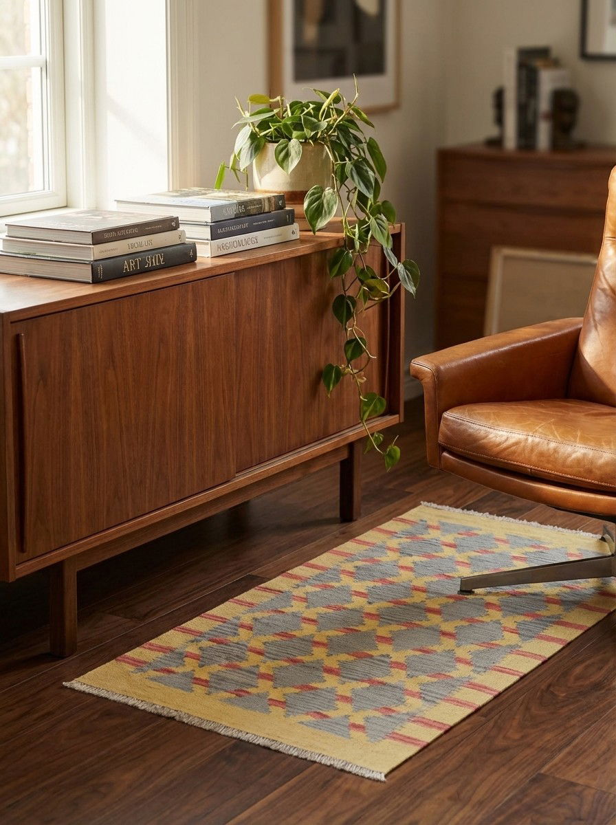 Kelim Gashgai Wool Multicolored