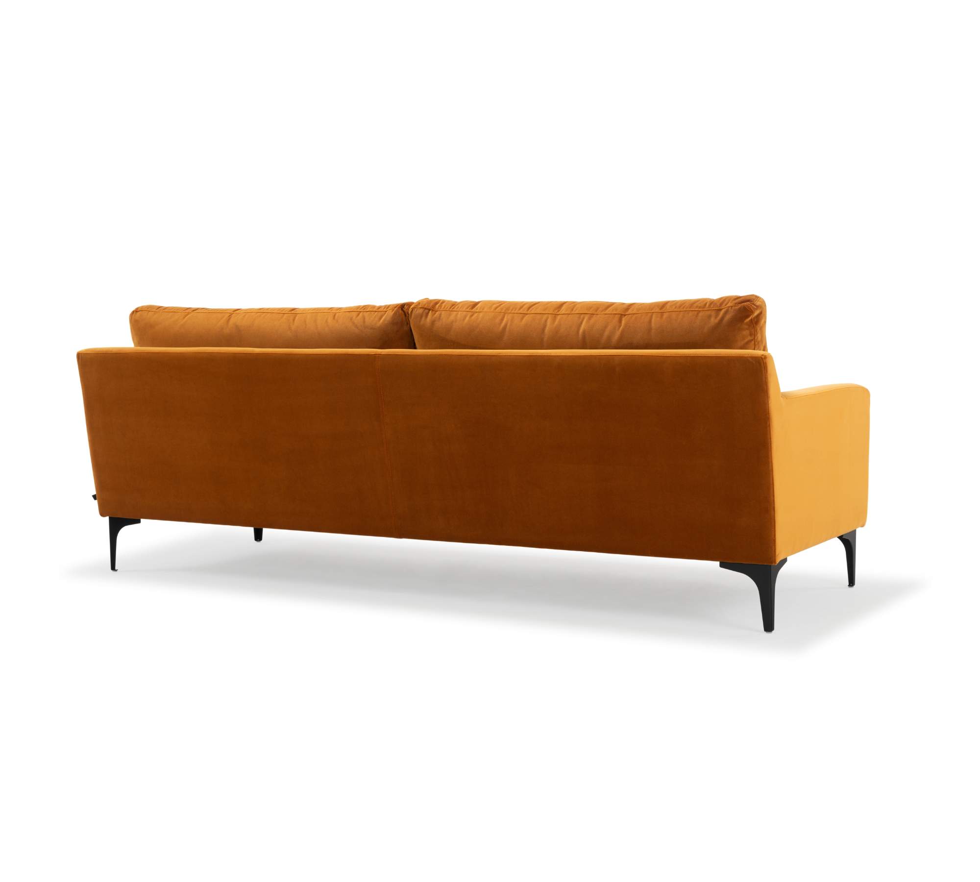 Astha Sofa 3-Sitzer Velours Matt Amber 
