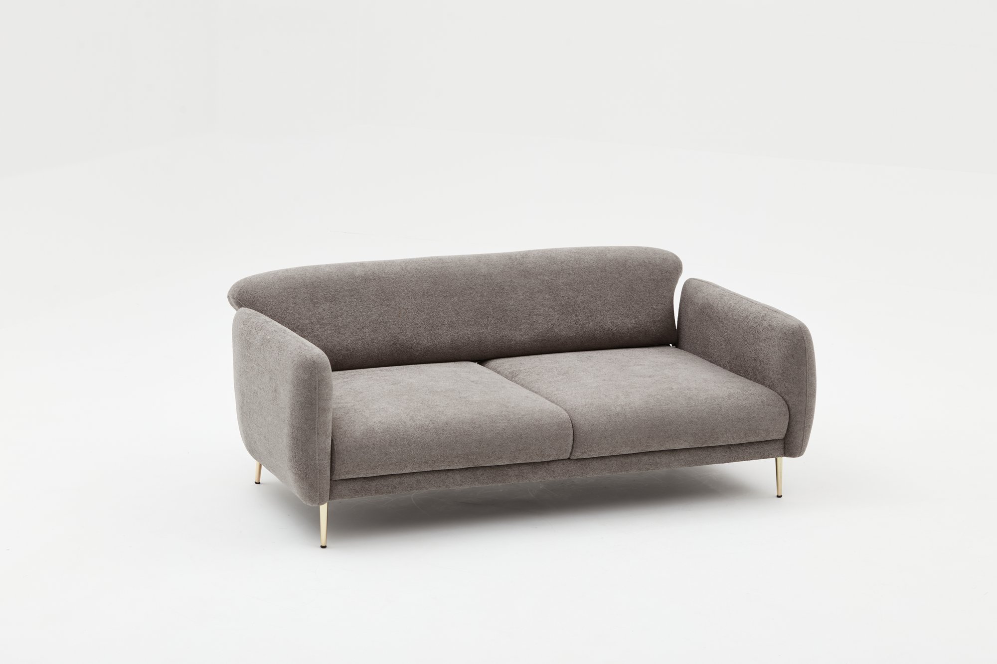 Simena Sofa 3-Sitzer Grau