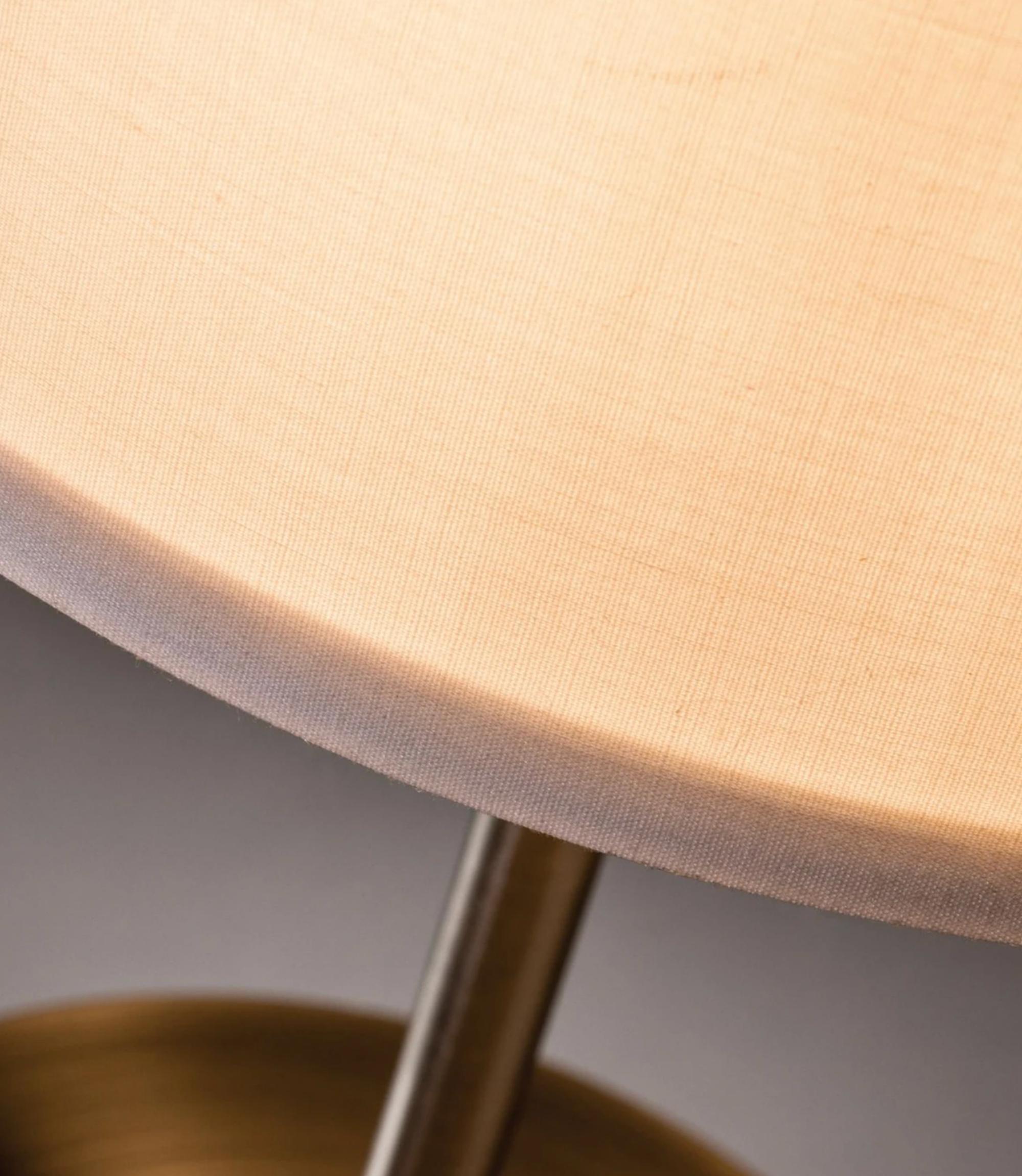 Table lamp Tessa mixed fabric / iron 1-light