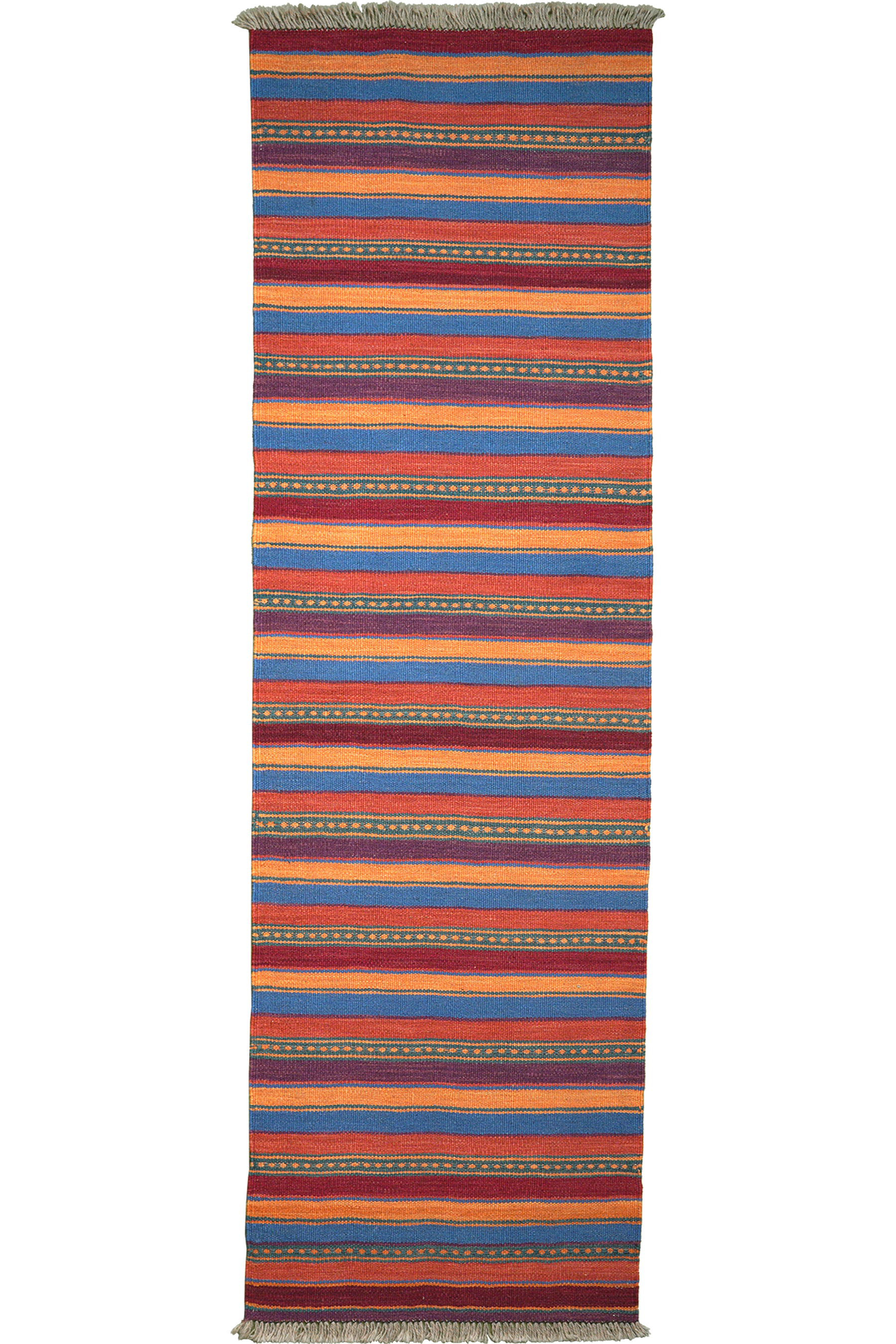 Kelim Gashgai Carpet Wool Multicolored