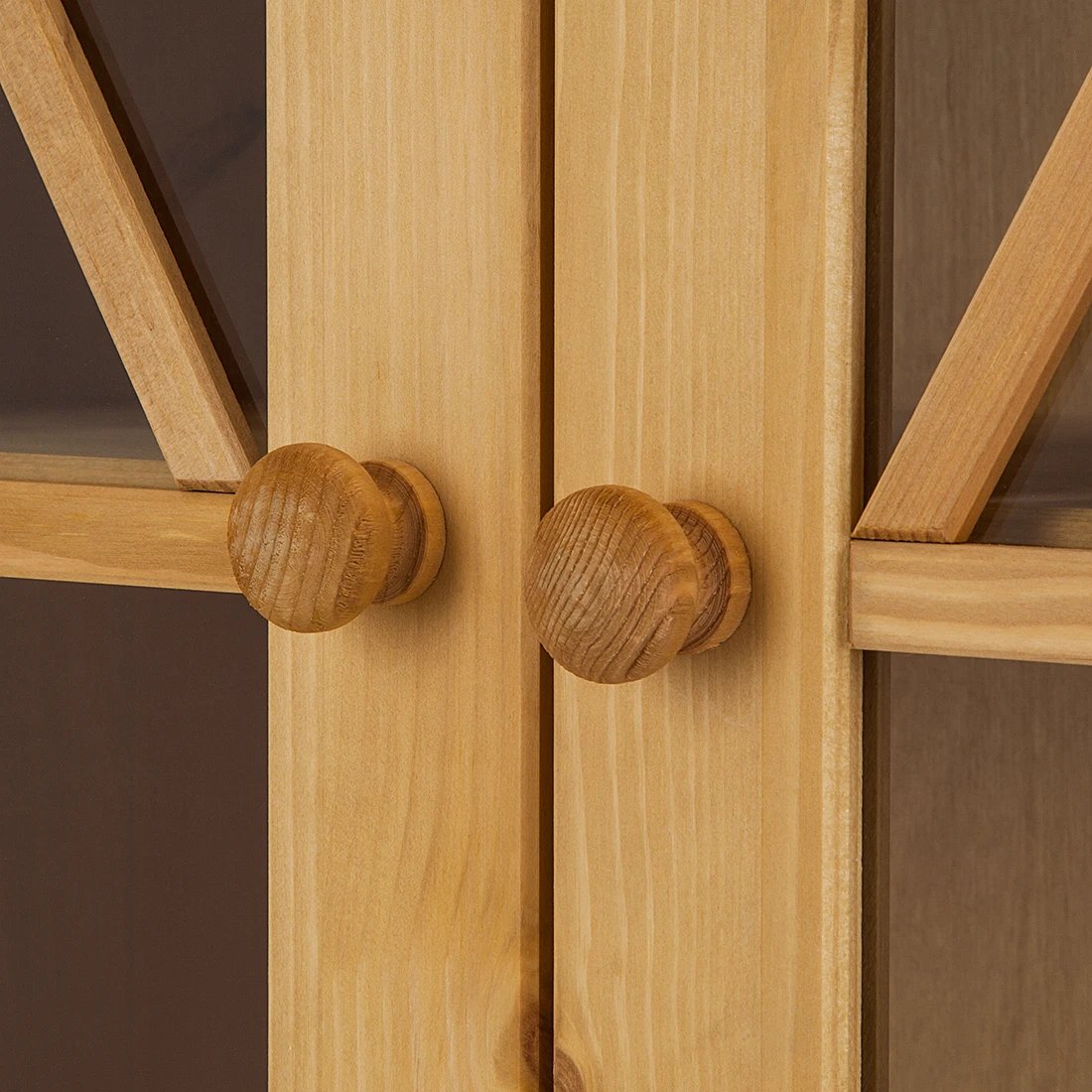 Hängeschrank Holz Braun