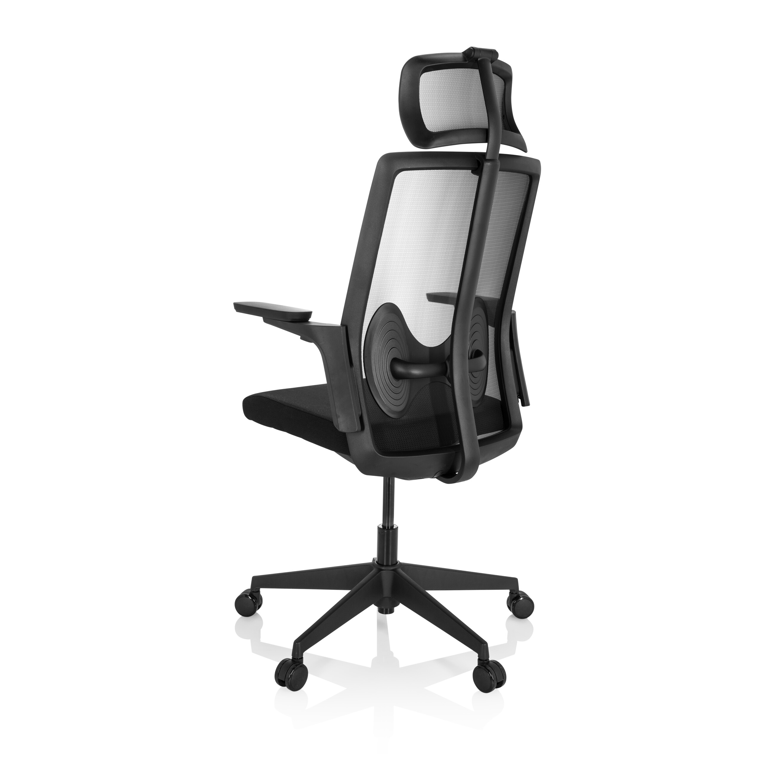 ARCEO B Bürostuhl Netzstoff Schwarz