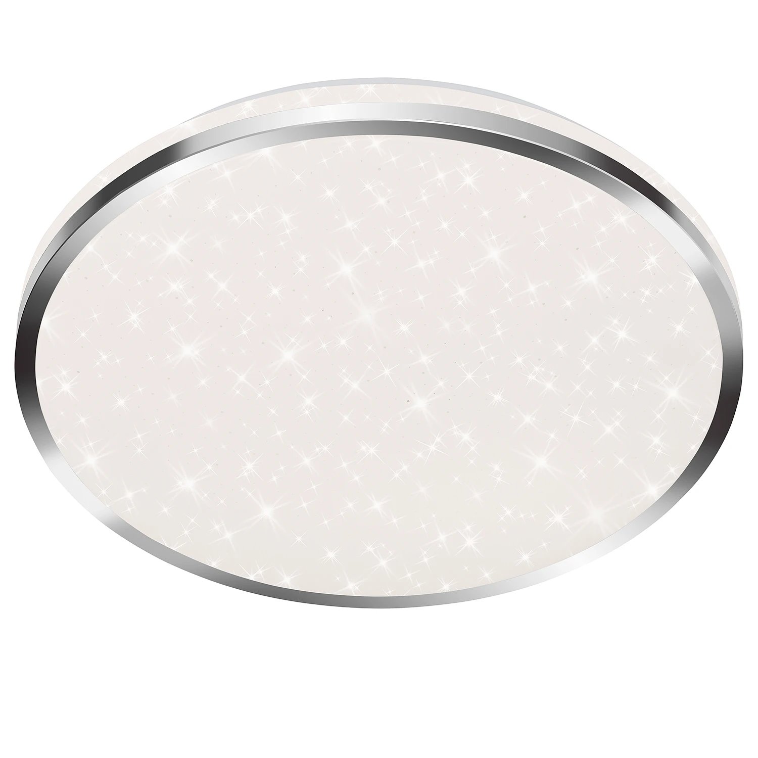 LED ceiling light 1-flame plastic white