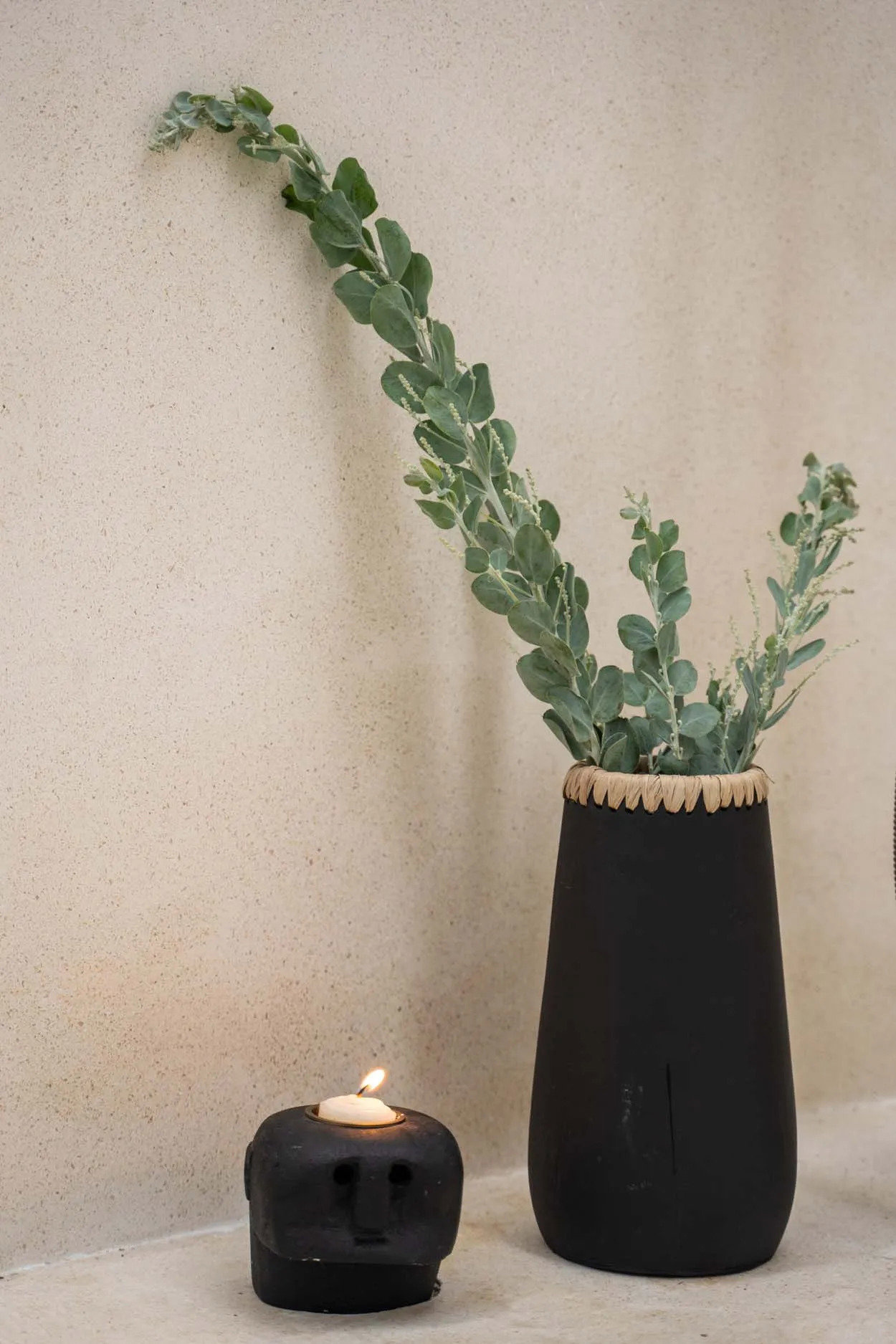 Sneaky Vase Schwarz