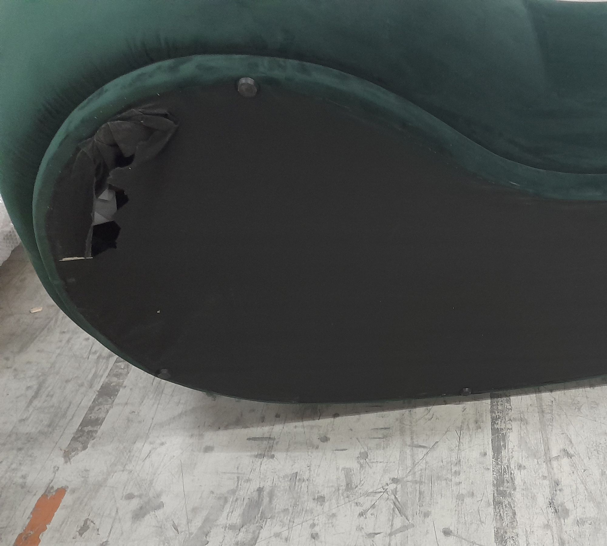 Rose 2,5-Sitzer Sofas Velour Lux Dark Green