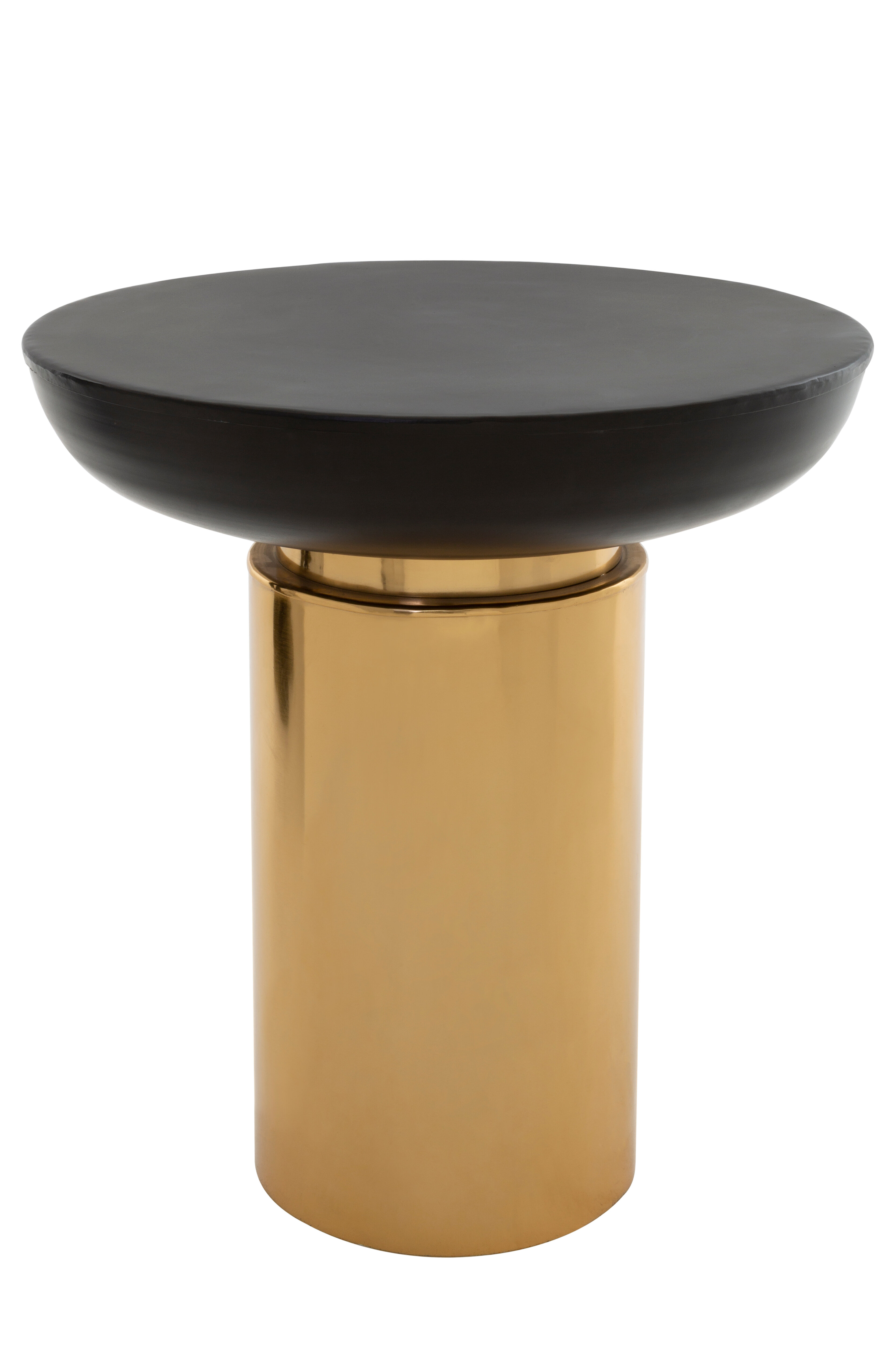Kensington Townhouse Schwarz-Goldener Beistelltisch
