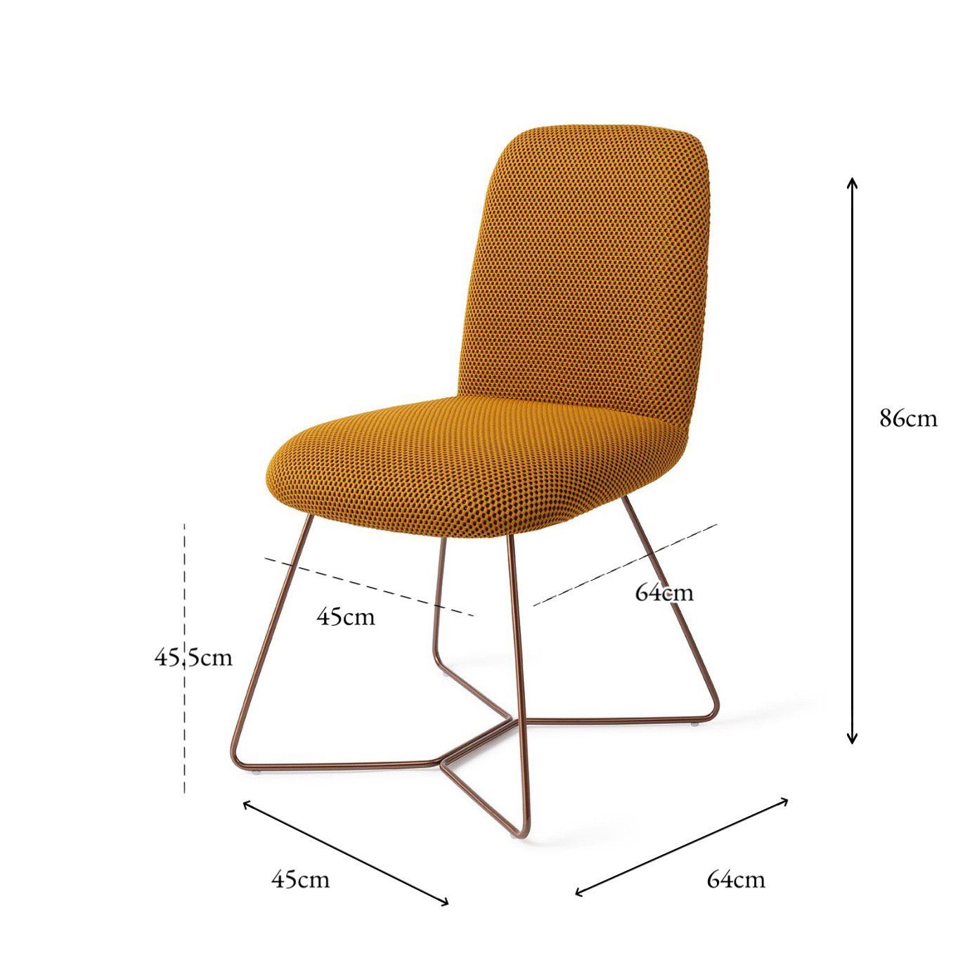 Taiwa Esszimmerstuhl Groovy Garam