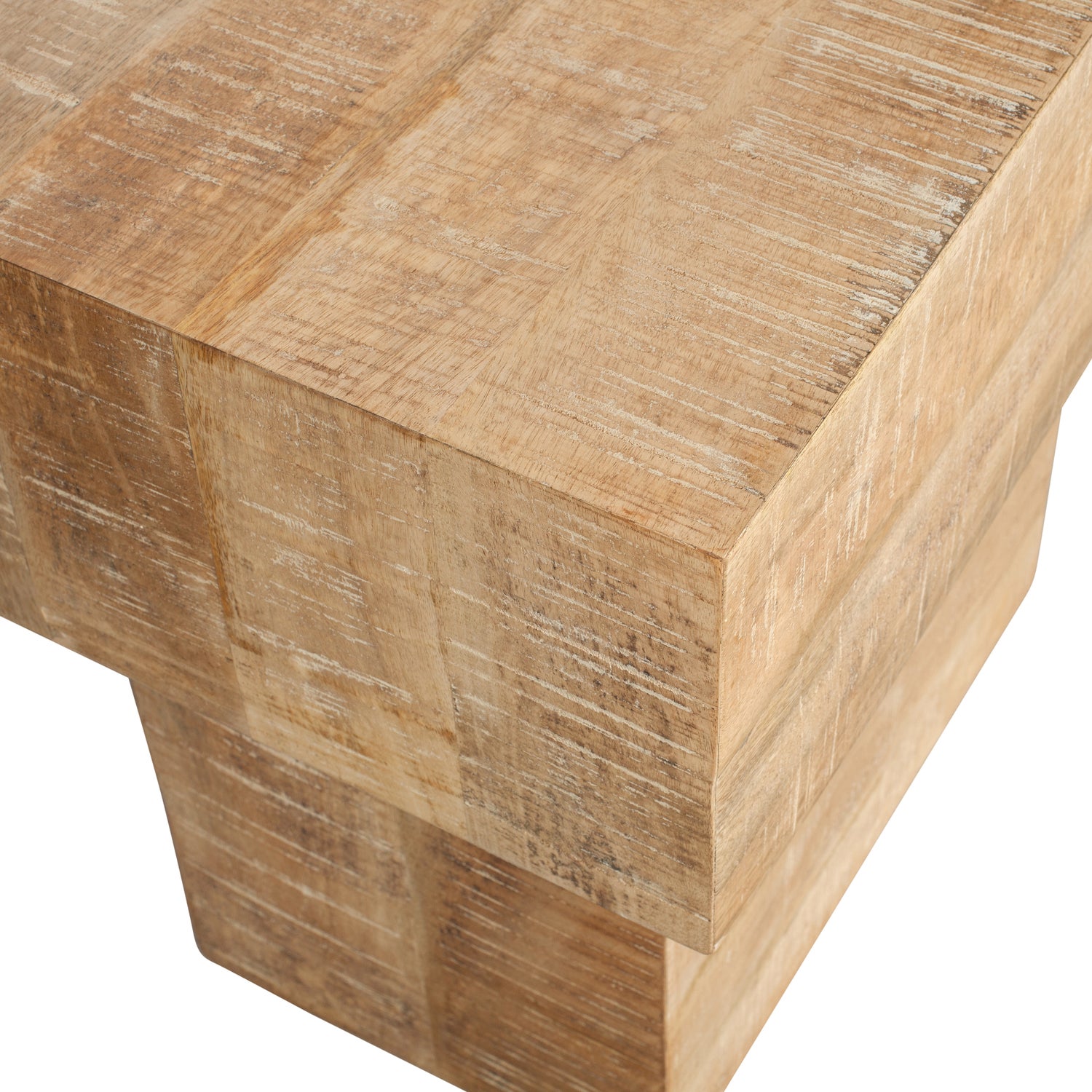 Balk Beistelltisch Holz Braun