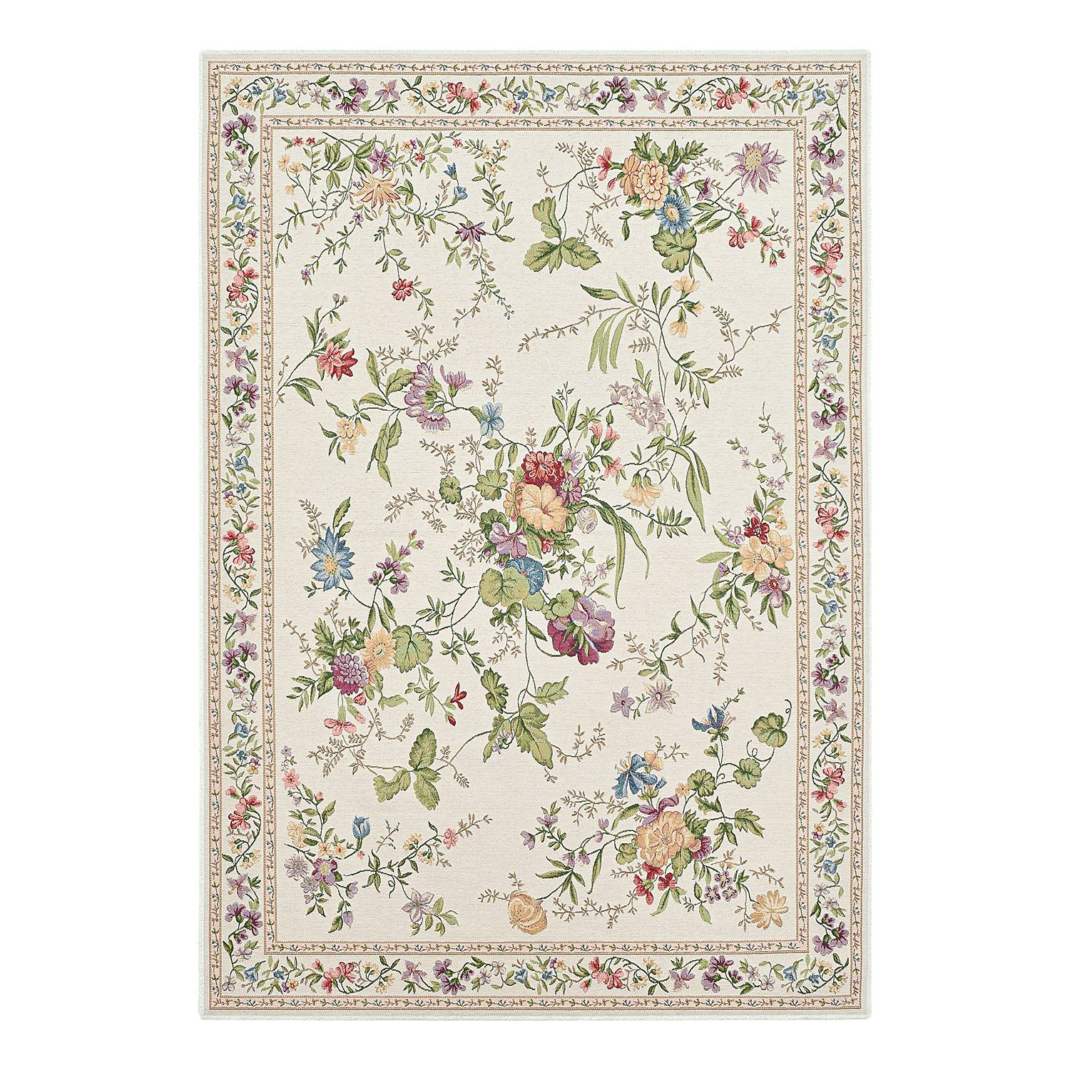 Flomi Sagrini Kurzflorteppich Creme 60 x 90 cm