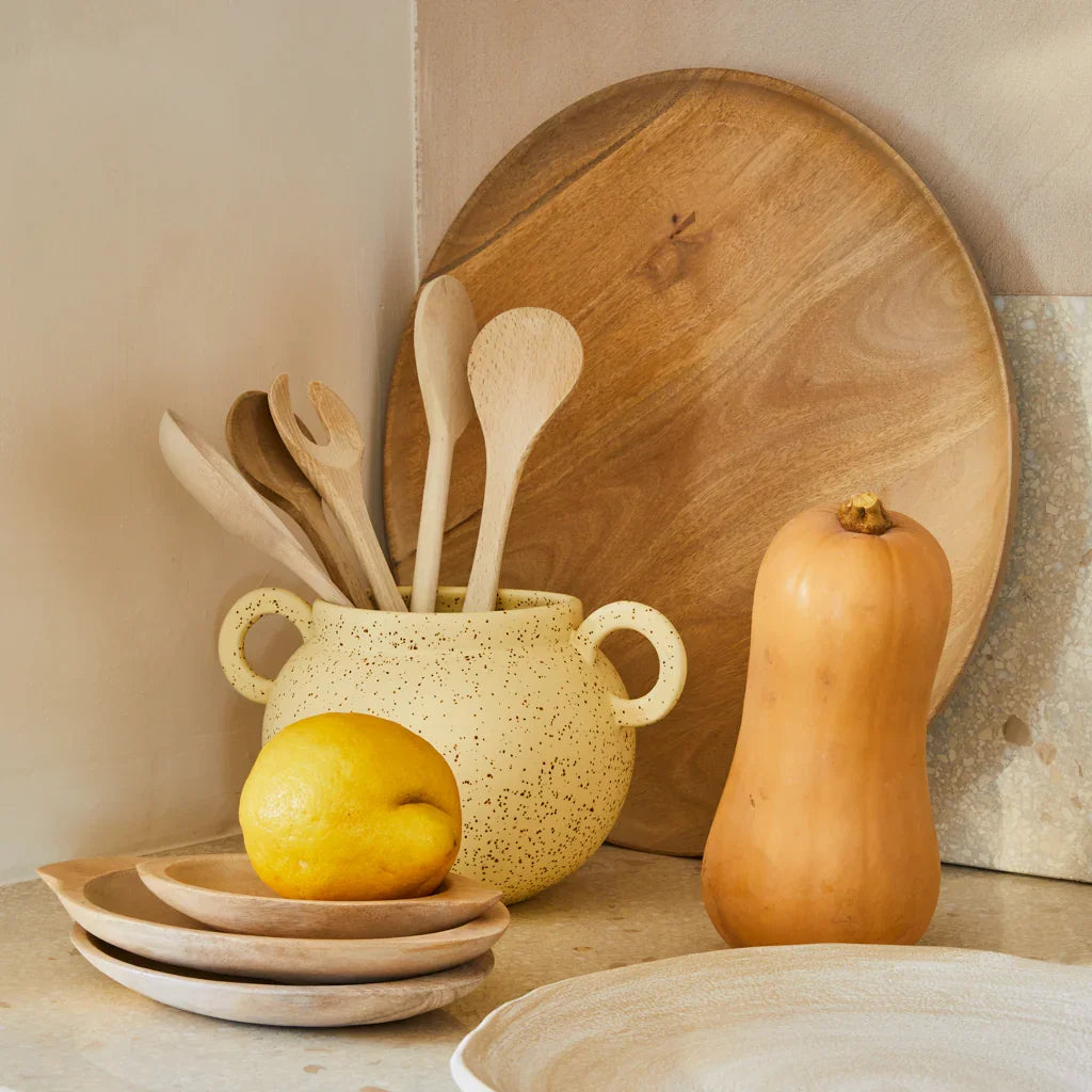 Serviertablett Natur