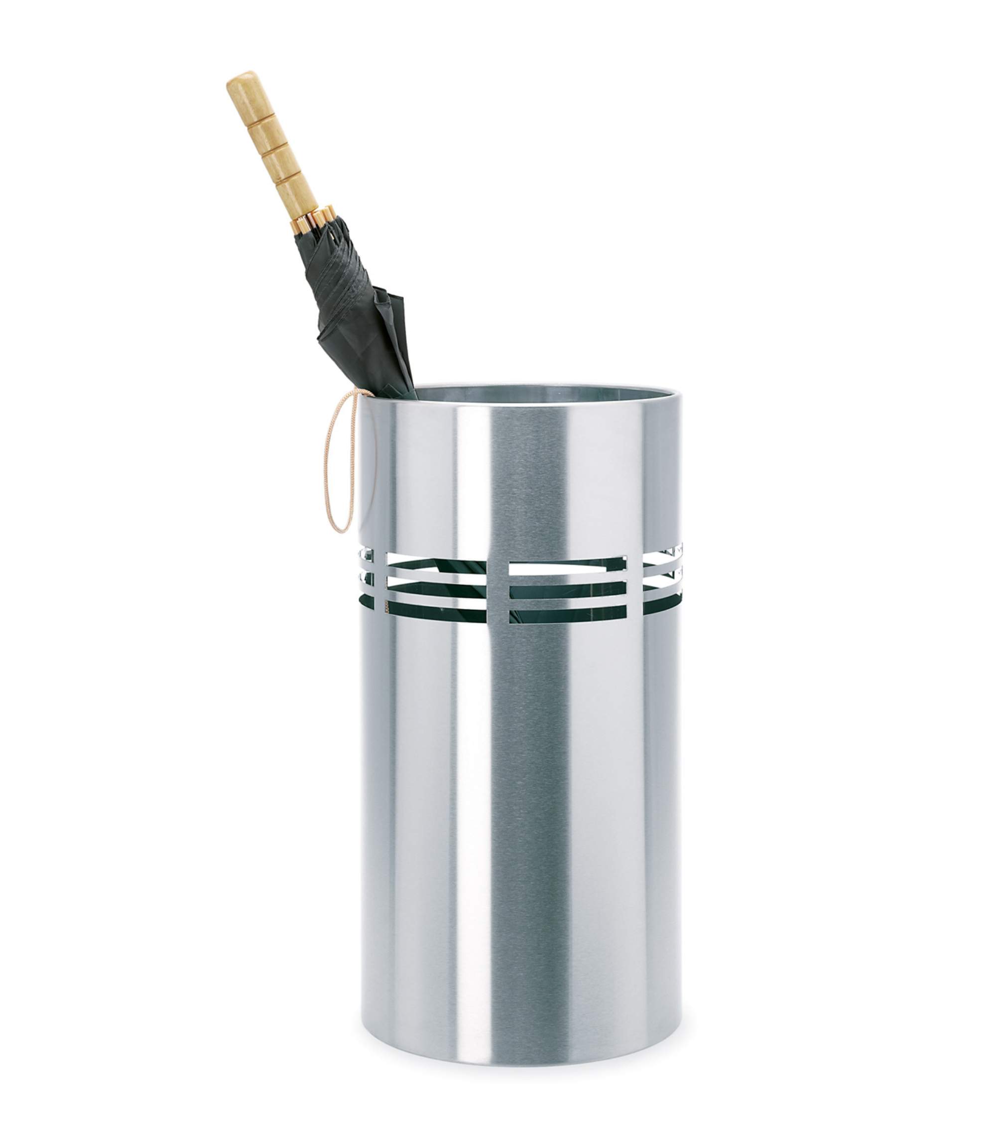 Slice Schirmständer Edelstahl Matt Höhe 50 cm 65157