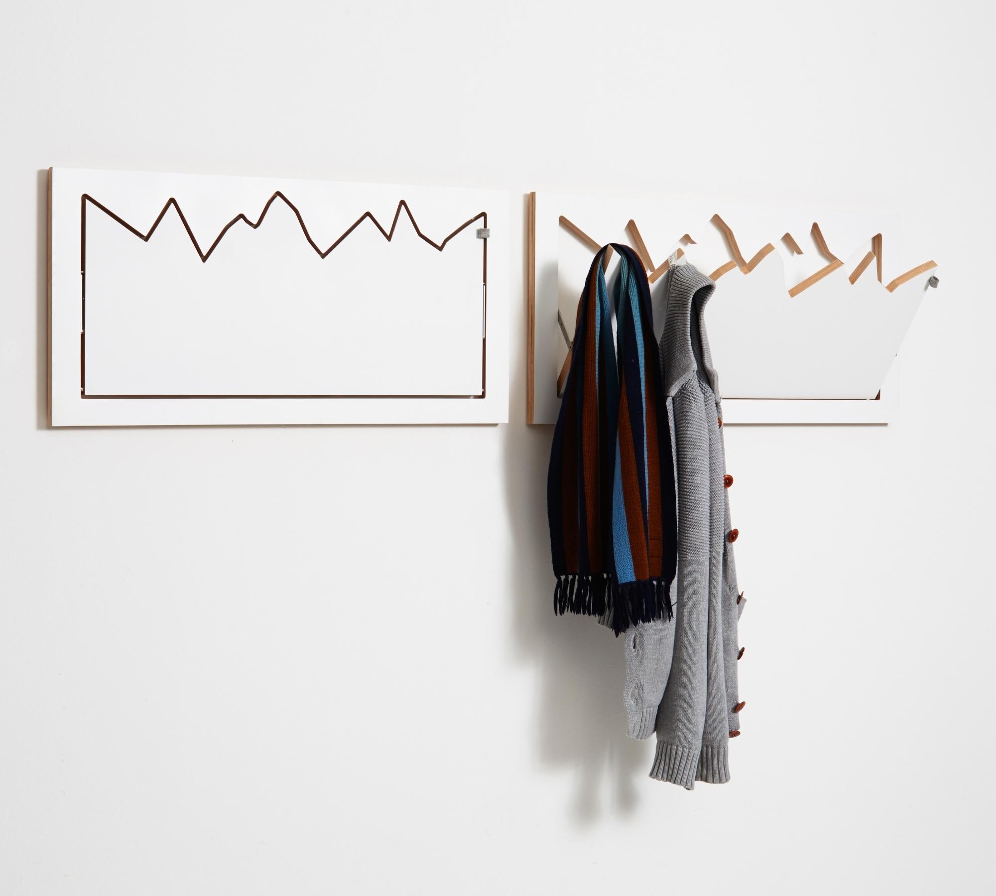 Fläpps Garderobe Hillhäng Weiß