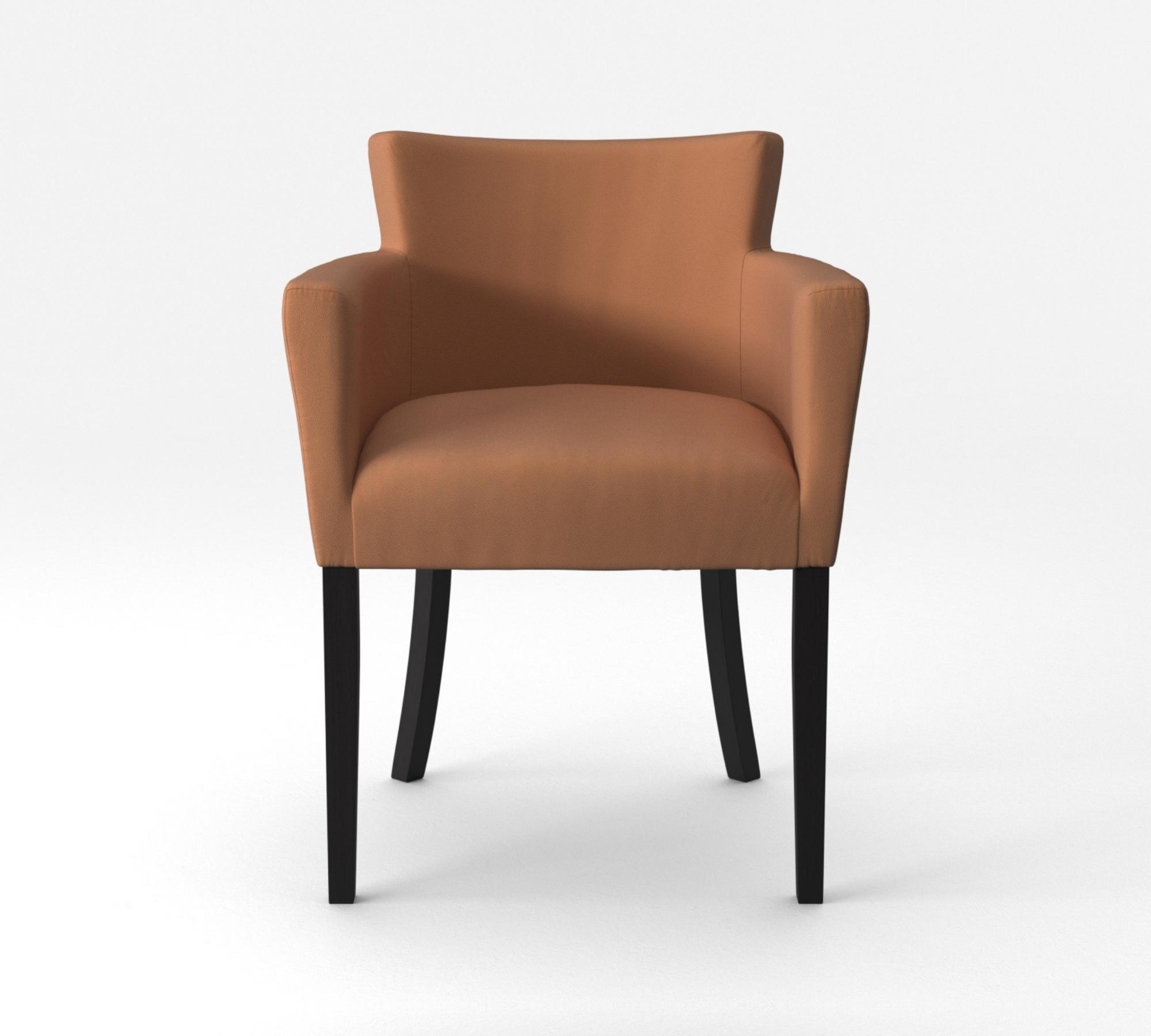 4x Armlehnstuhl Santal Camel