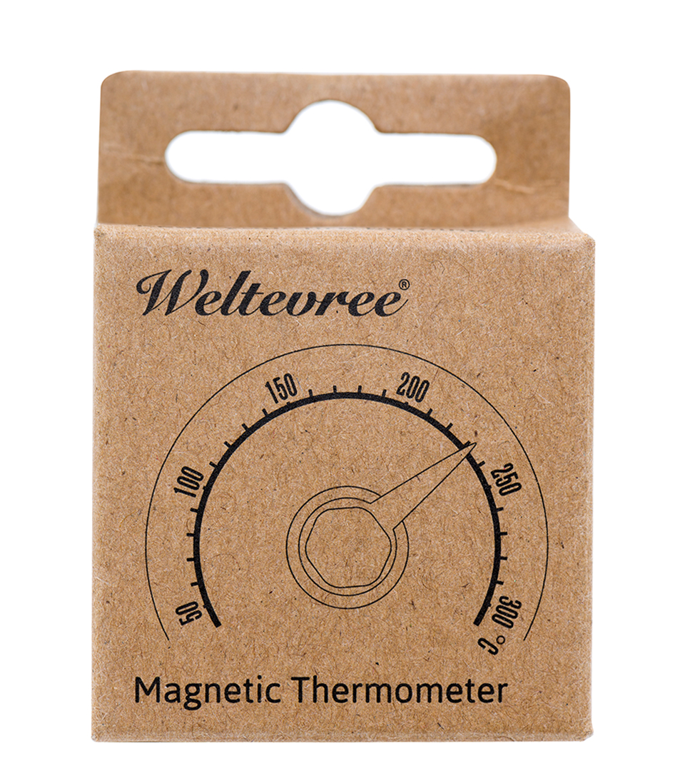 Garraum-Thermometer Für Outdooroven Silber