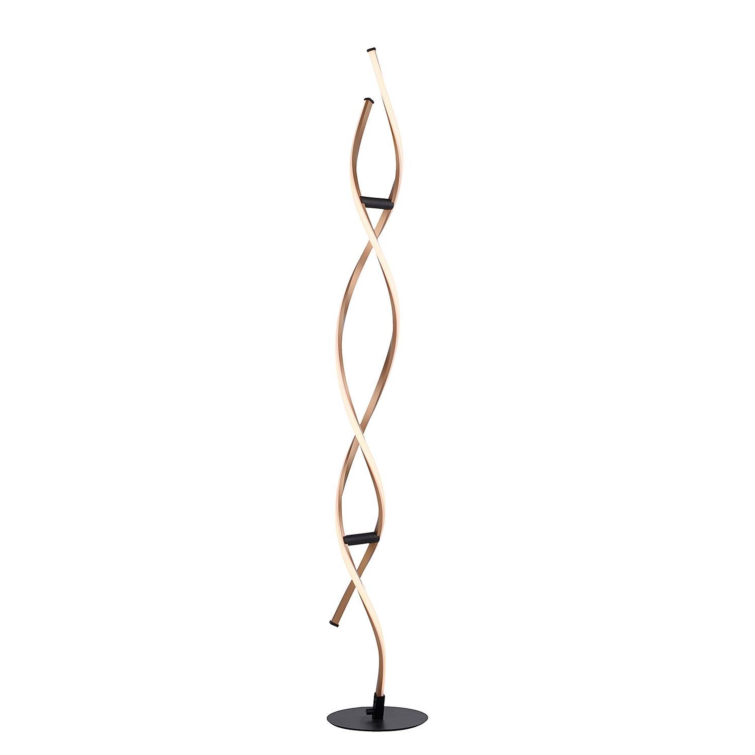 Polina LED-Stehleuchte Polycarbonat Aluminium 1-flammig