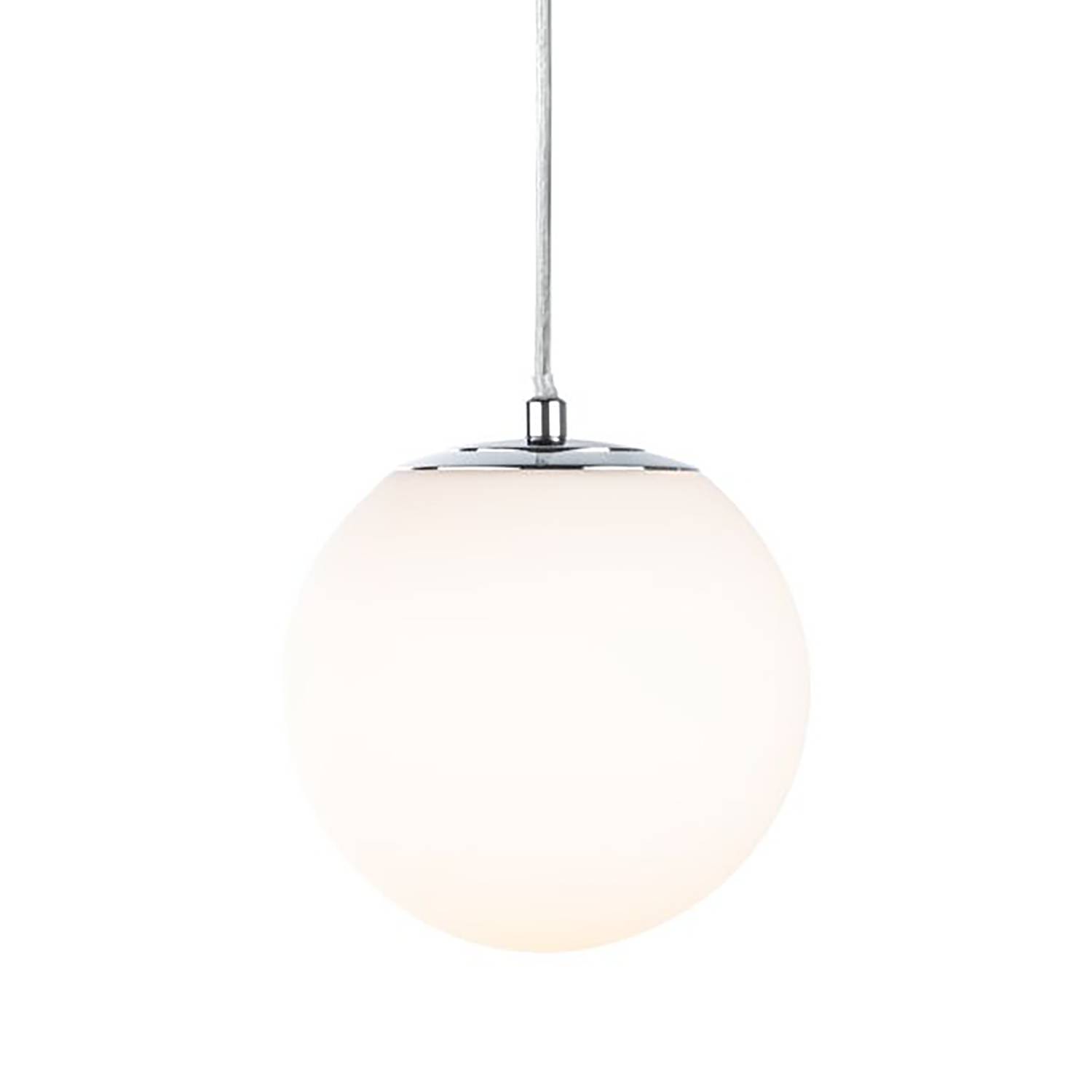 Pendelleuchte Gove Opalglas Chrom