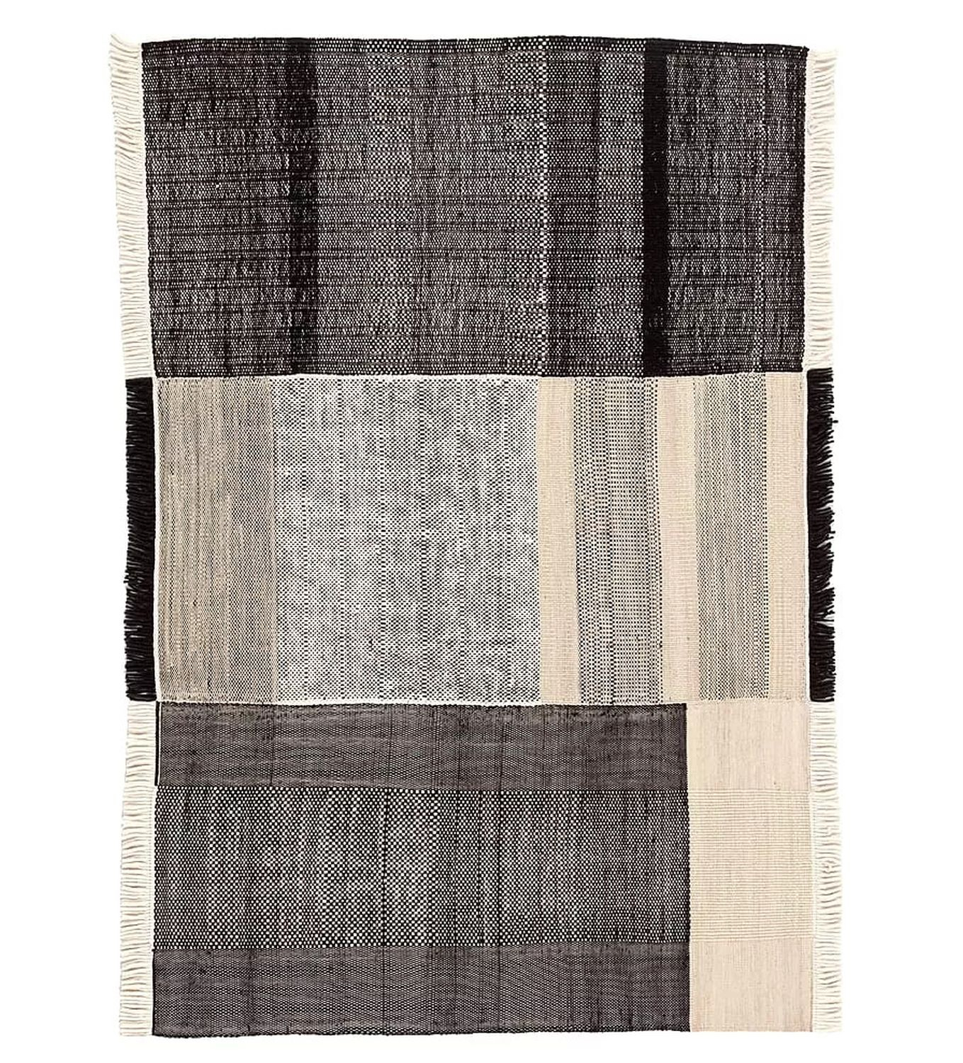 Tres Teppich Outdoor Schwarz