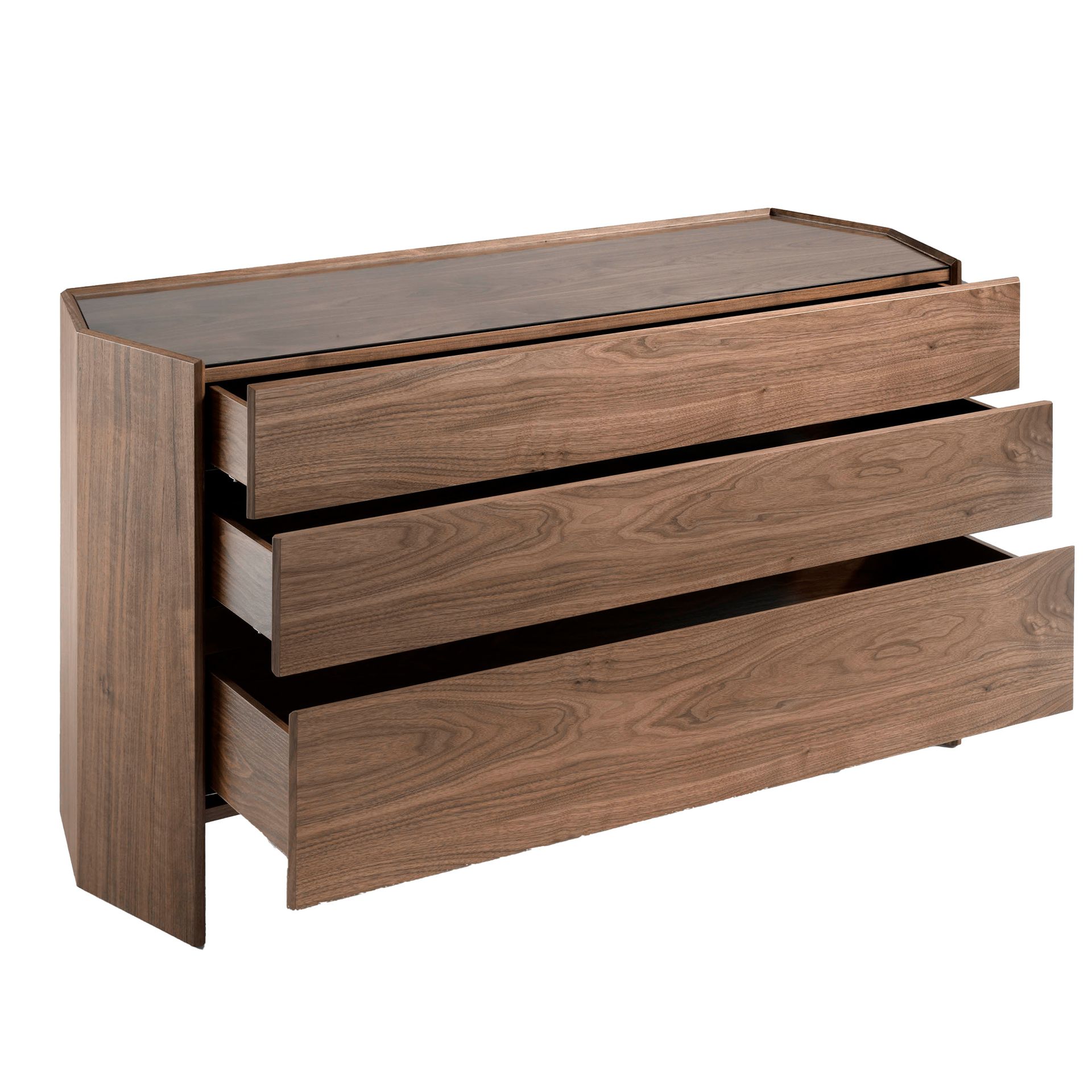 Chest of drawers 7073 Glass Brown