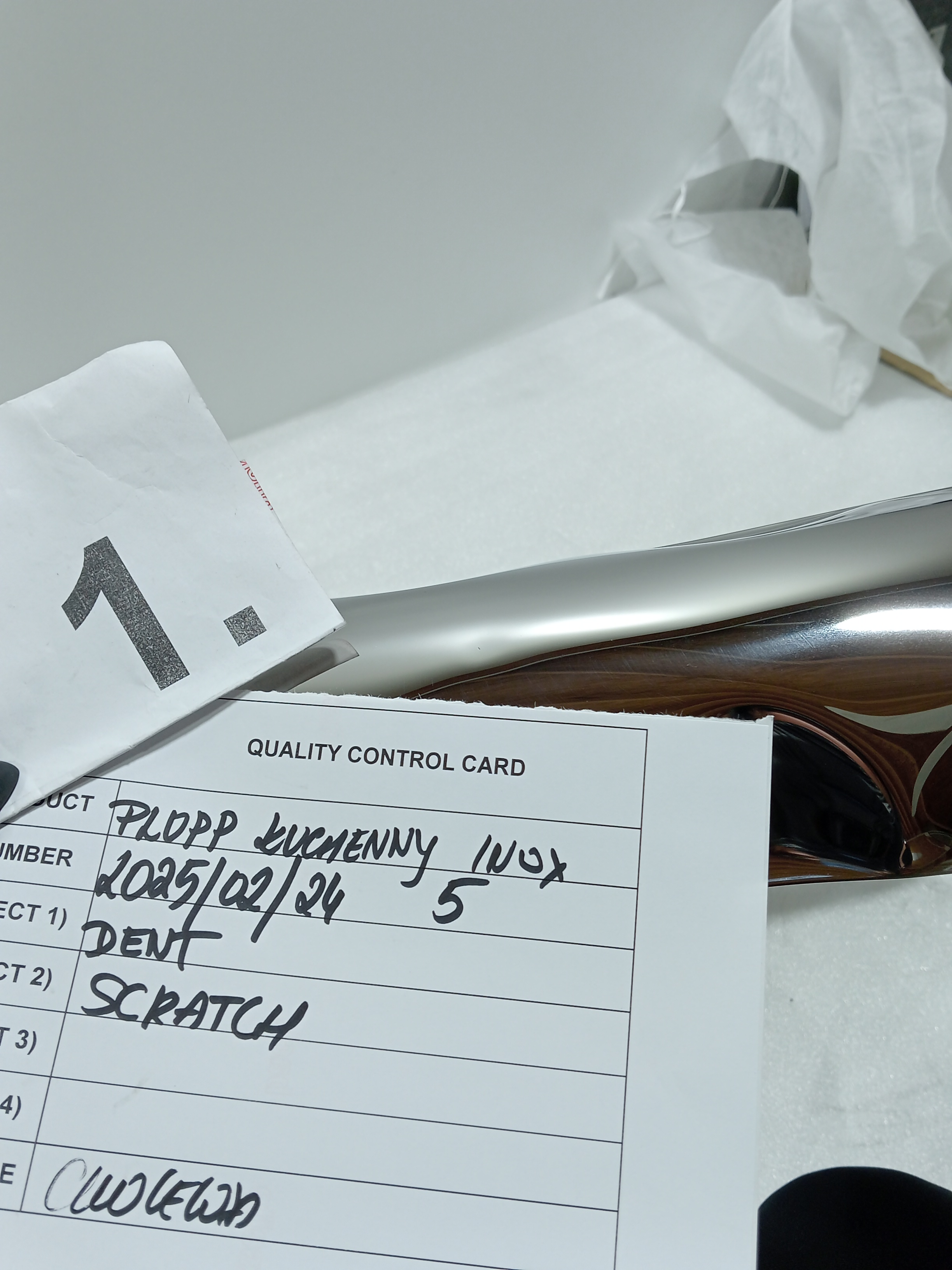 Plopp Kitchen stool Stainless steel Inox