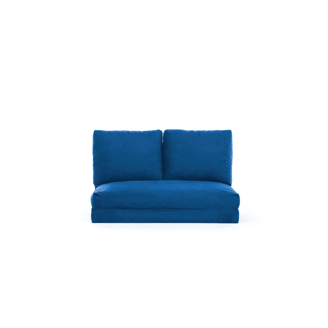 Taida Schlafsofa 2-Sitzer Blau