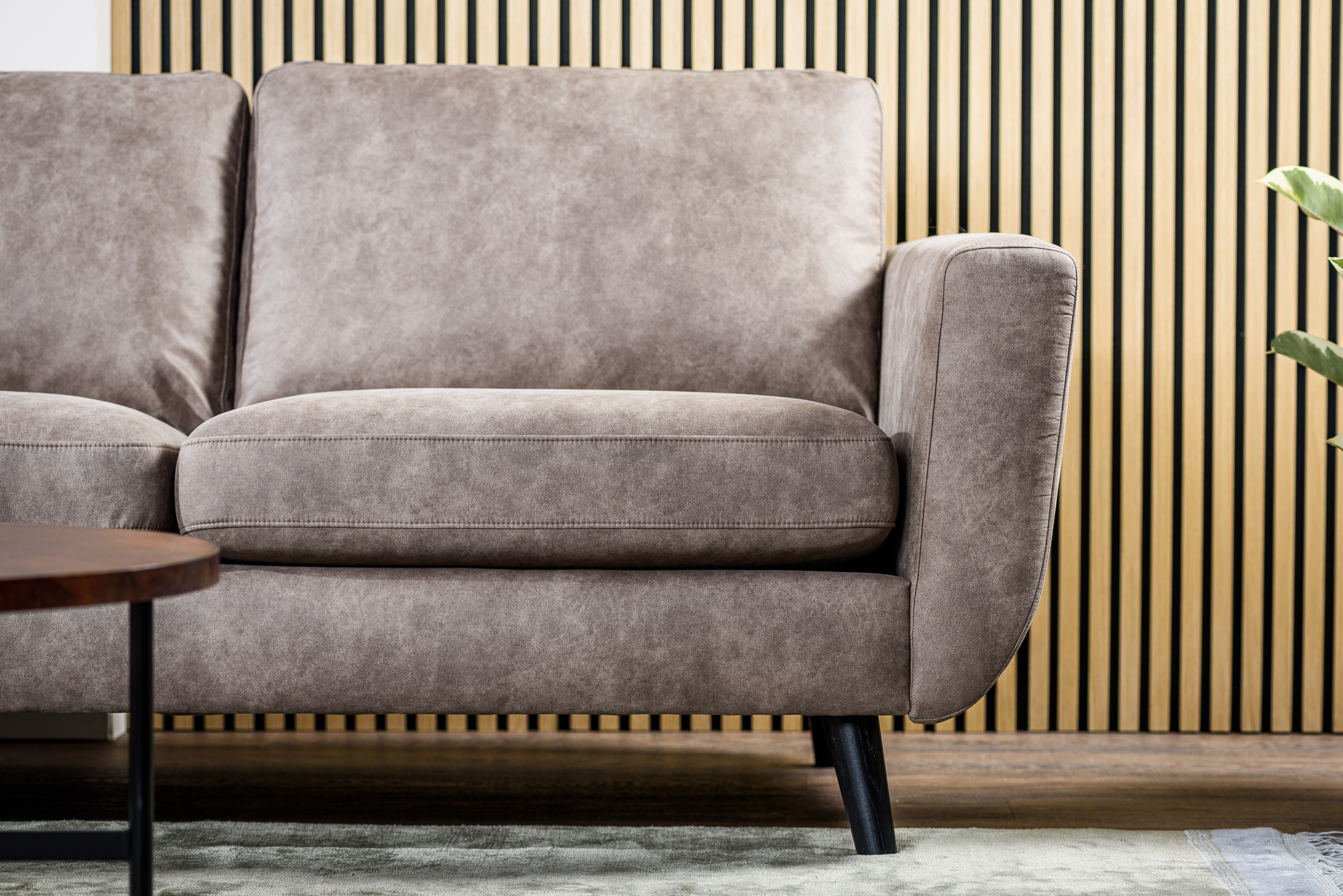 3-Seater Sofa CL L+R Savannah Brown