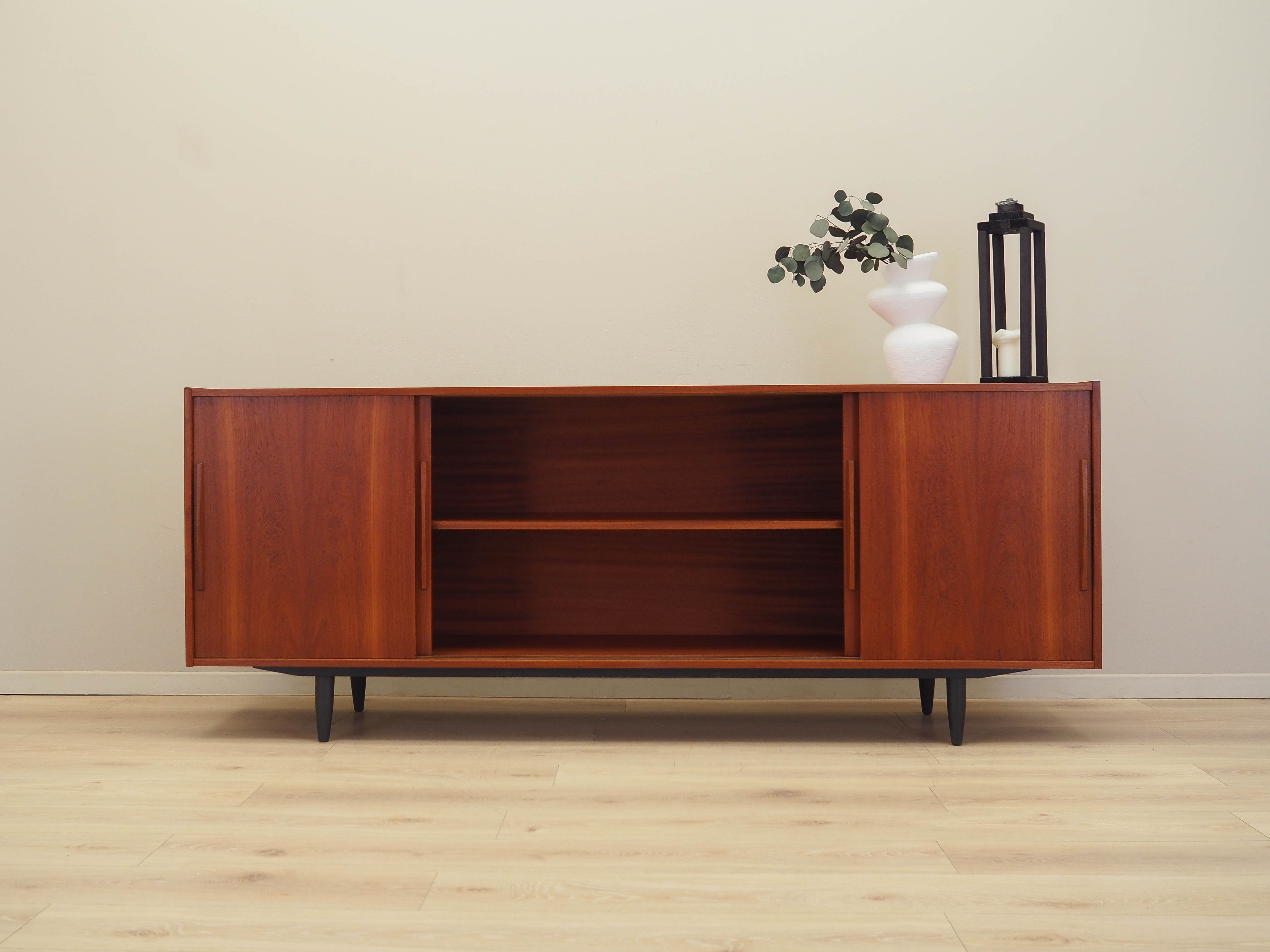 Teak sideboard brown 1970s