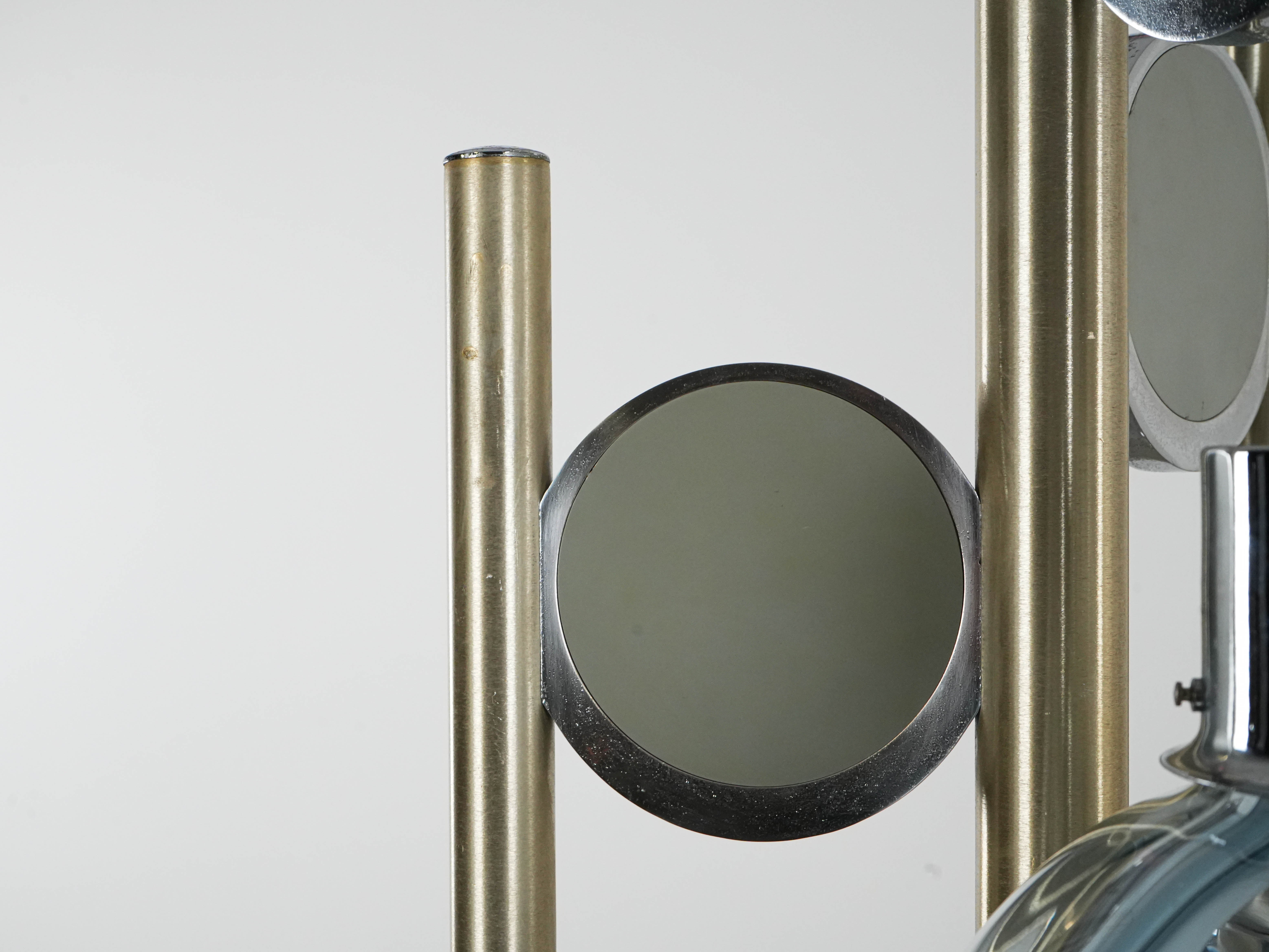 Space Age Kronleuchter Muranoglas 1970er Jahre