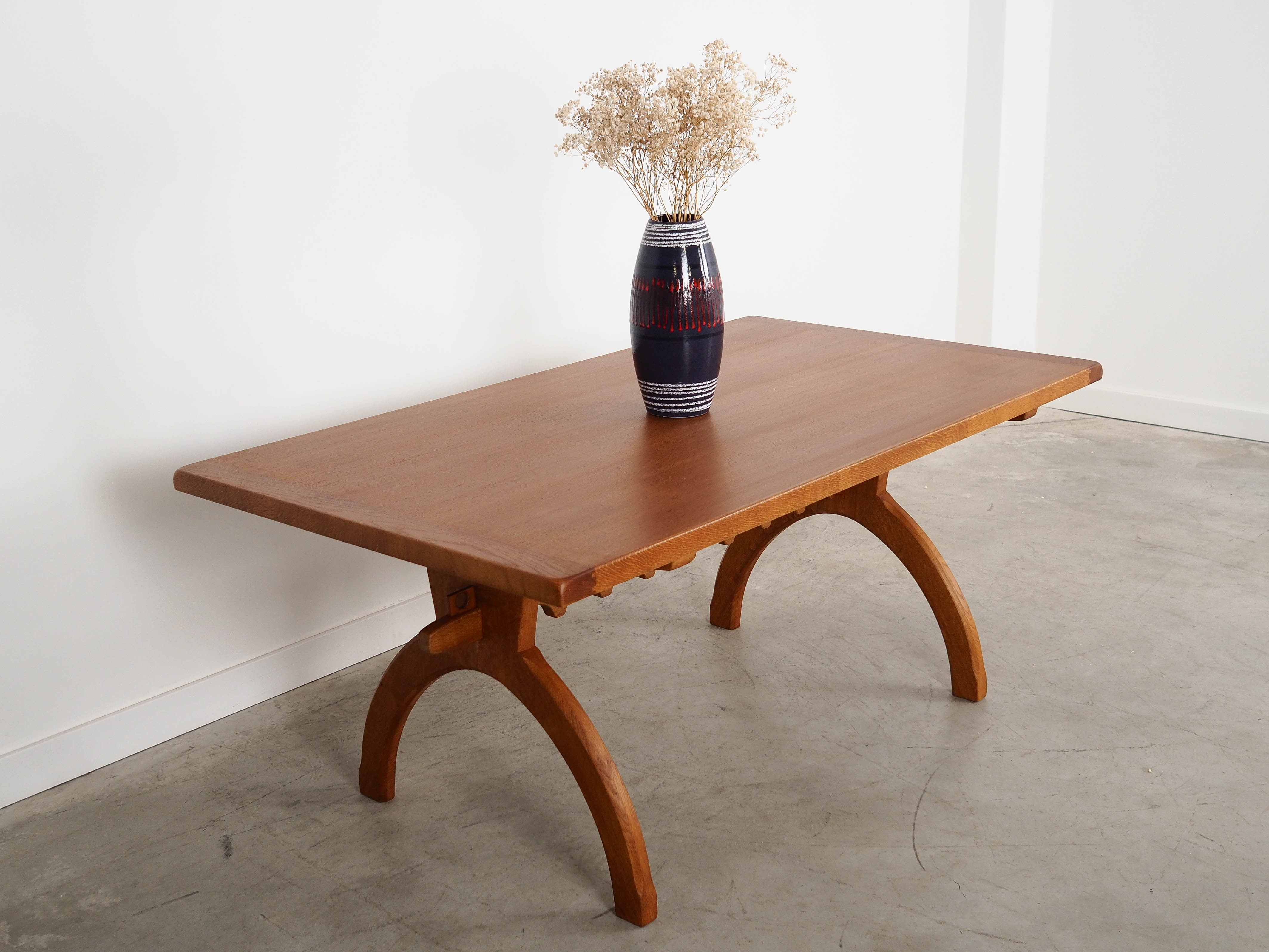 Eichentisch Braun 1960er Jahre