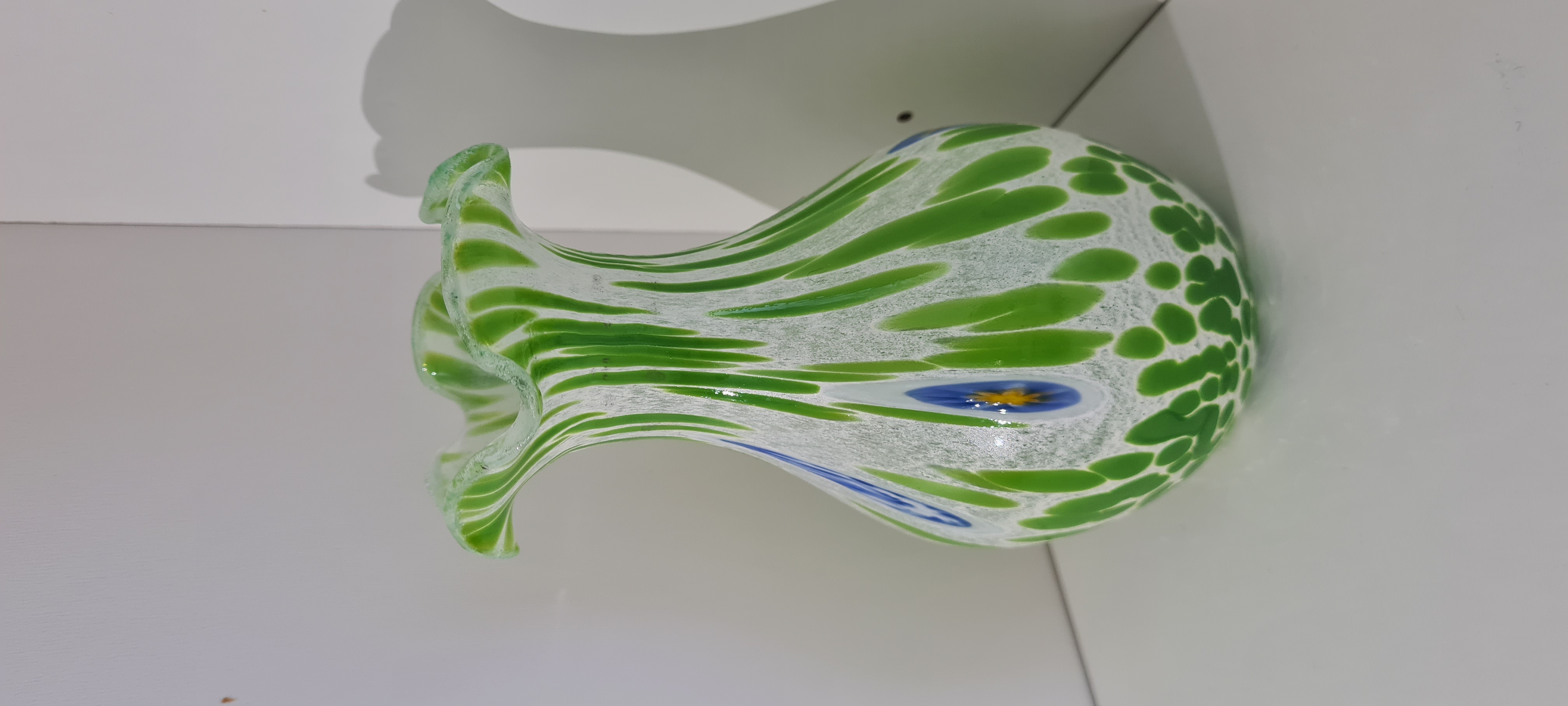 Vase Muranoglas Grün