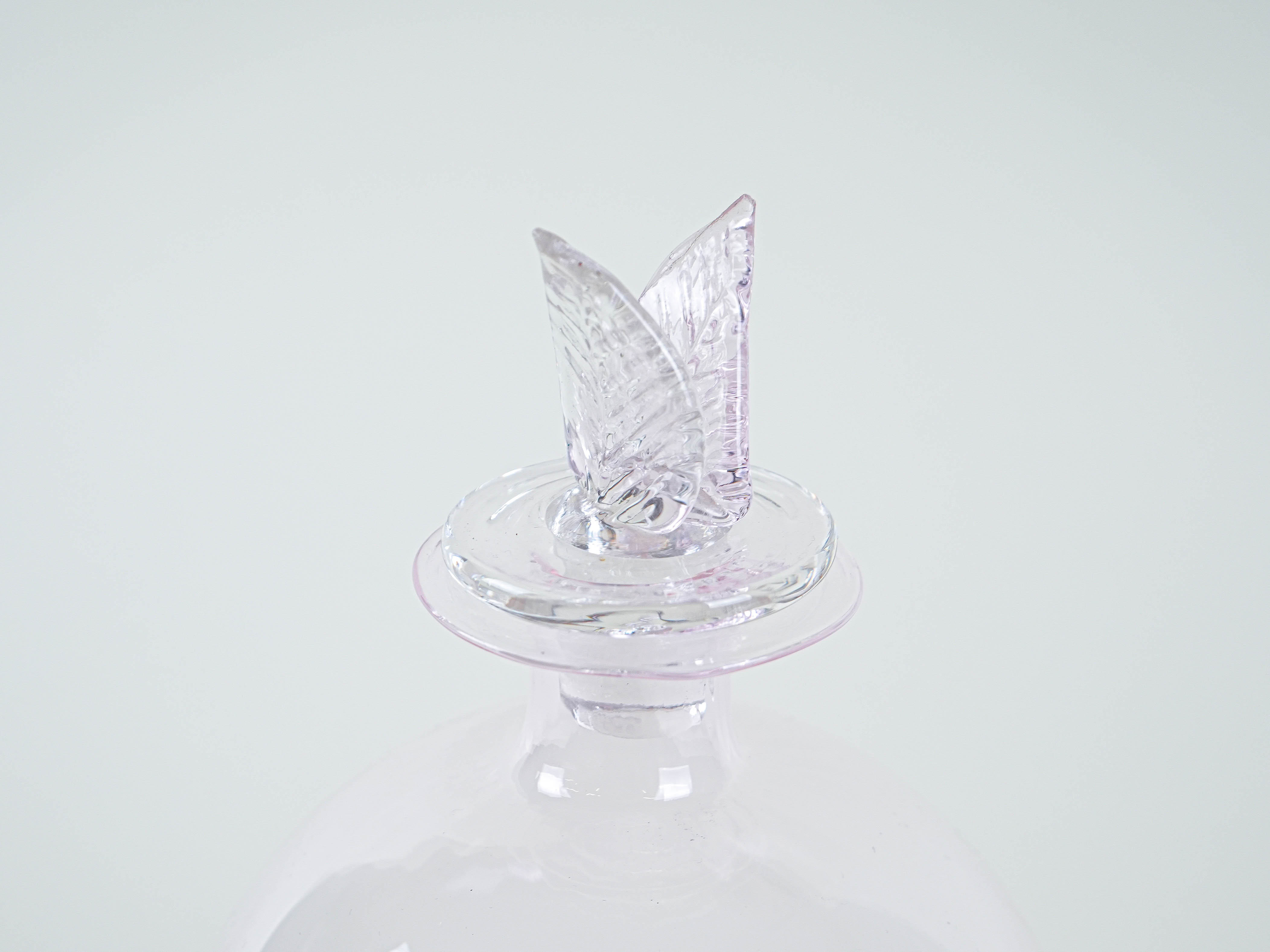 Glass carafe Transparent 1970s