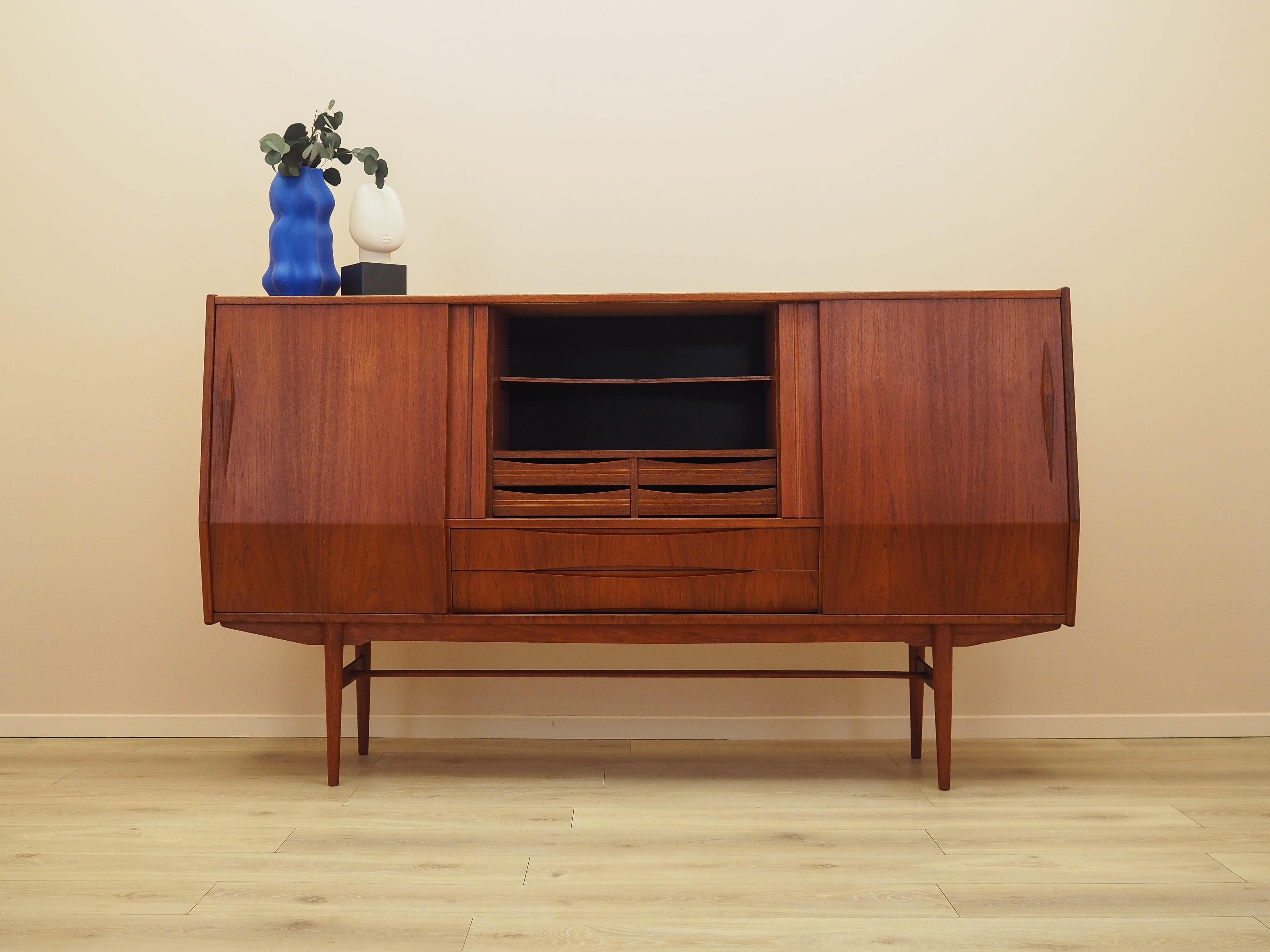 Teak Highboard 1960er Jahre