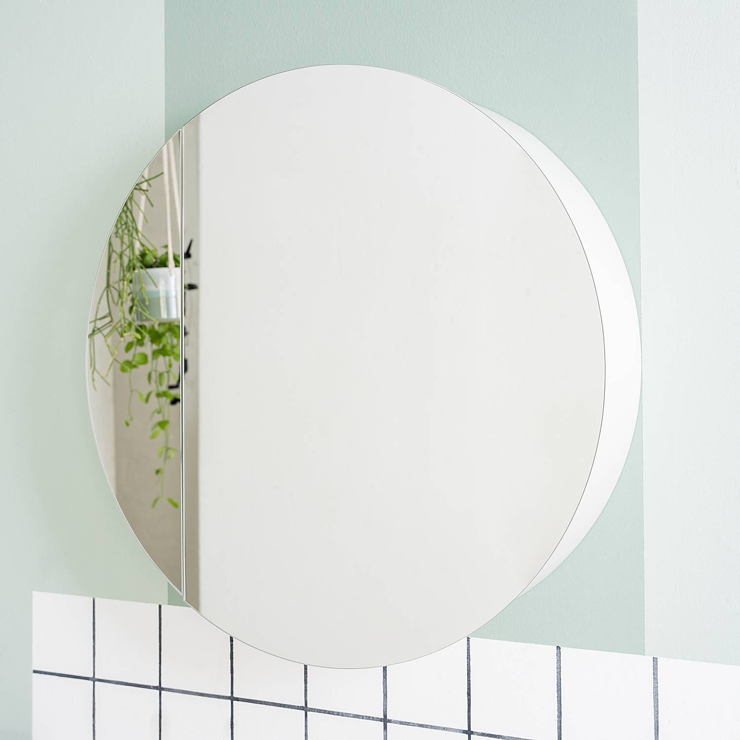 Mirror Cabinet LINDHOLM White
