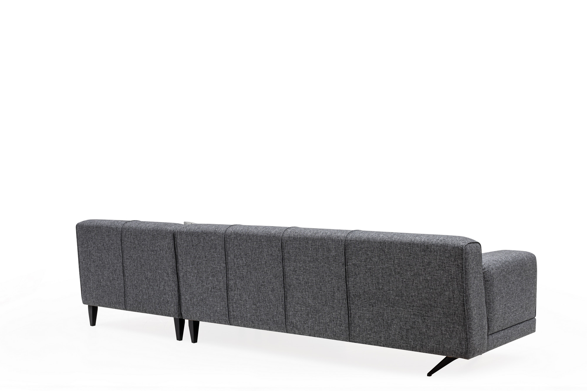 Jivago Ecksofa Rechts Grau