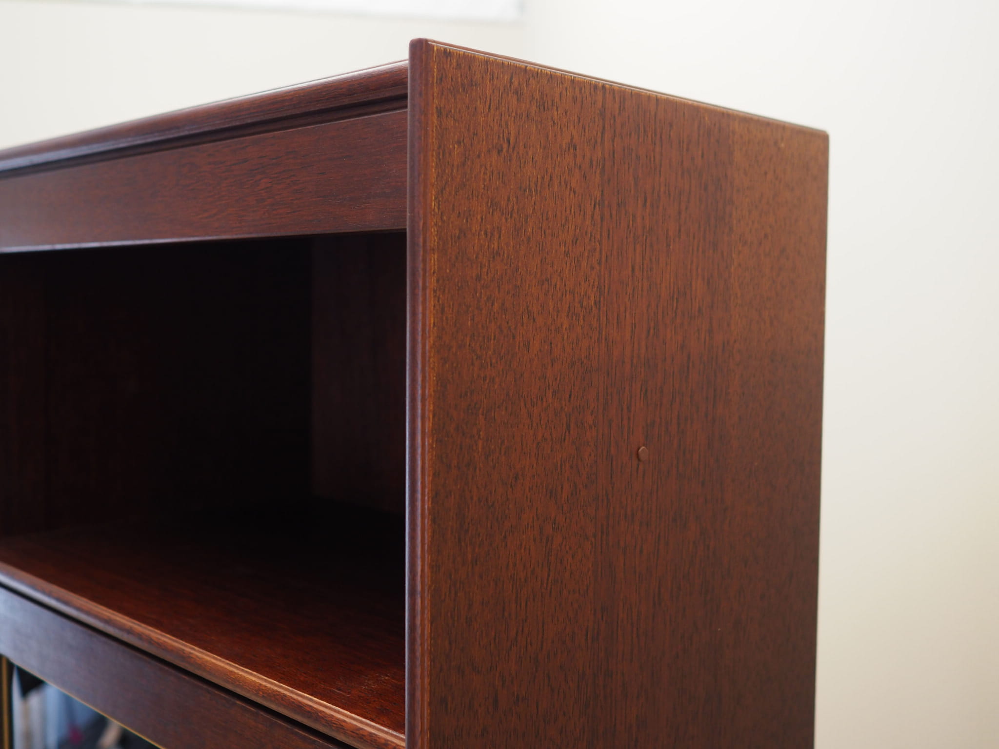 Schrank Mahogany Braun 1970er Jahre