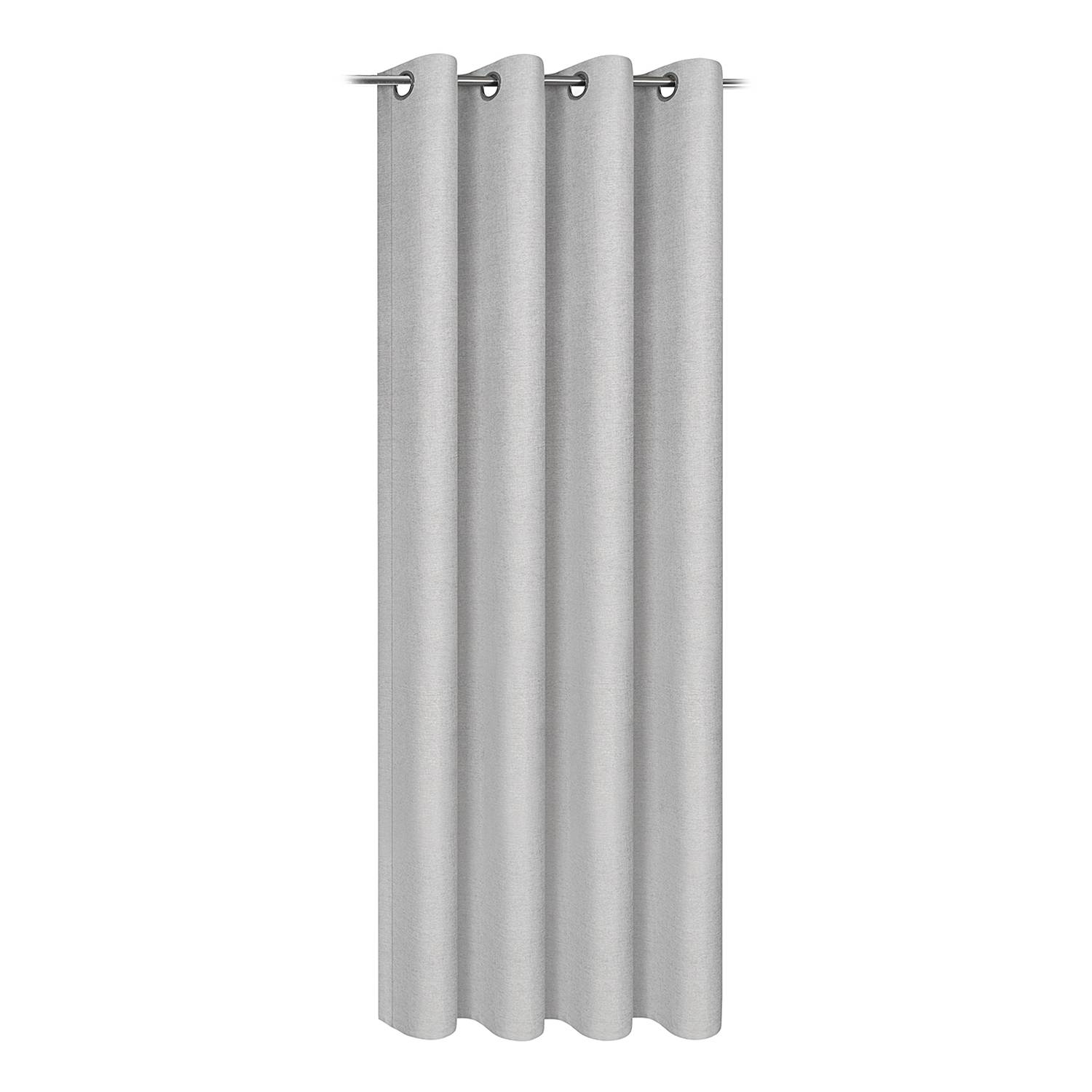 Ösenschal Ausri Polyester Silbergrau