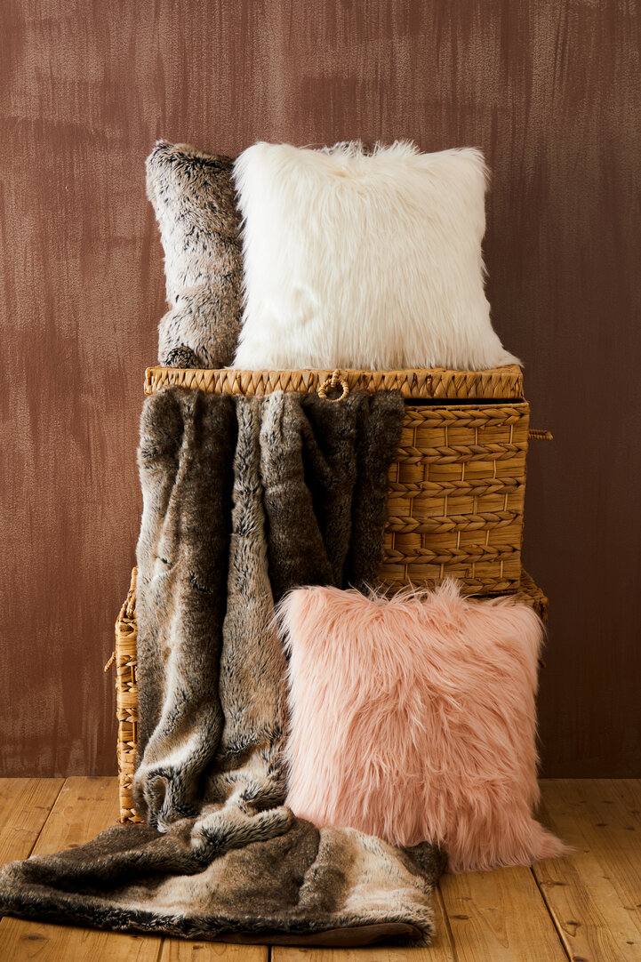 Bosie Lamina Mocha Ombre Felldecke