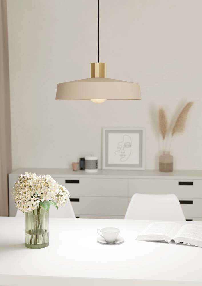 Pendelleuchte Valdiola Beige
