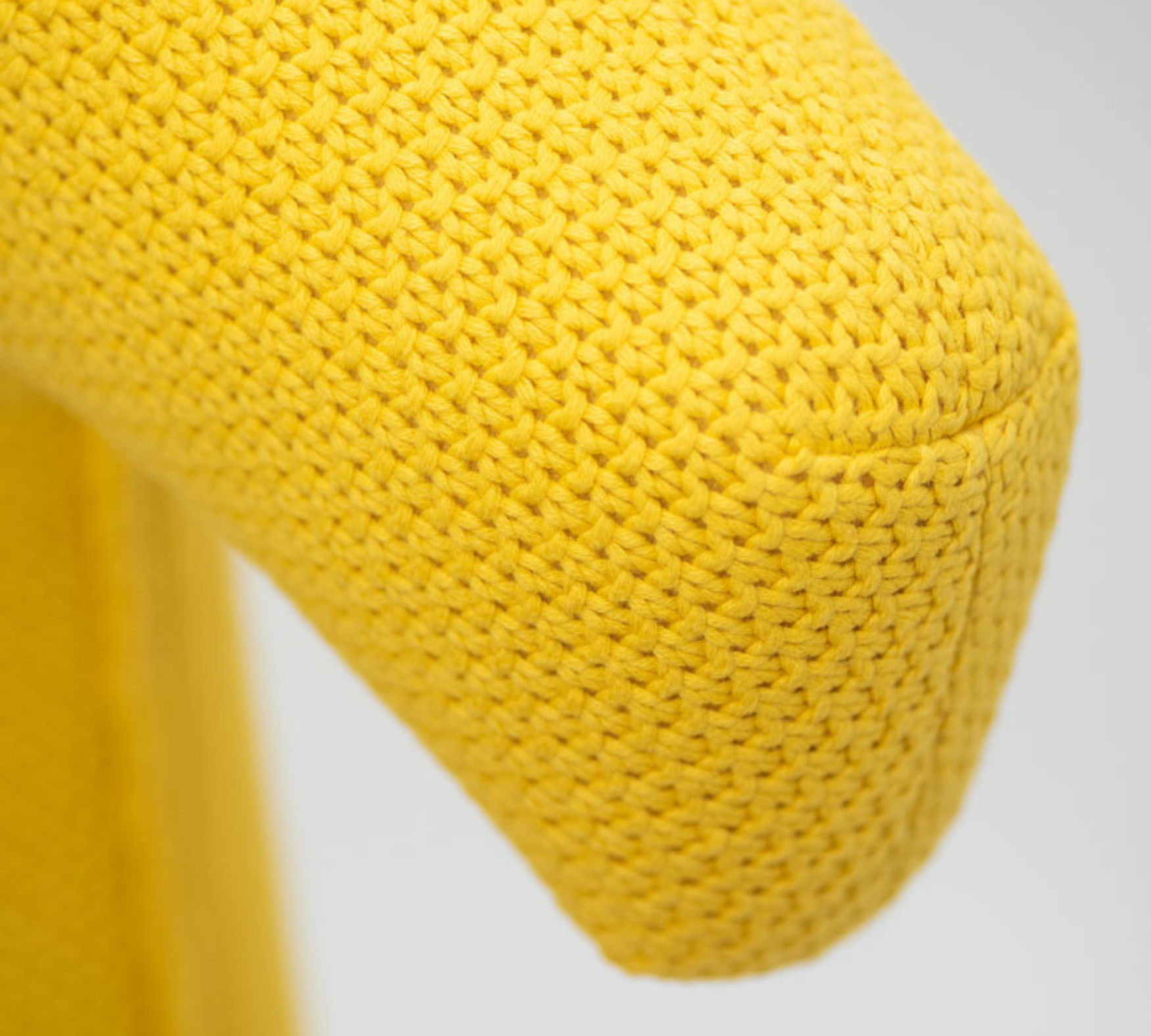 Giraffe Maxi Plush Toy Cotton Wood Yellow