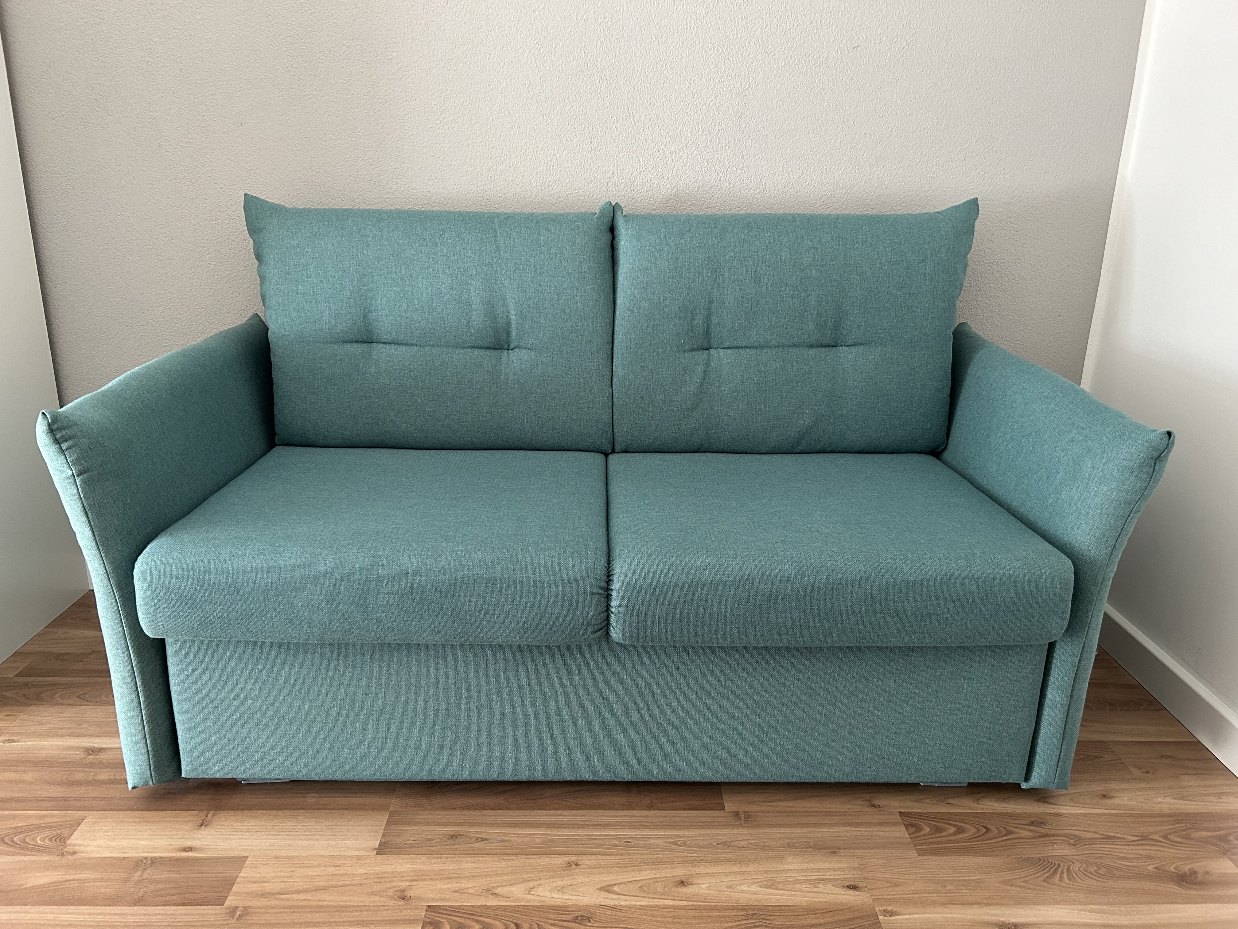 Aufklappbares Sofa Türkis