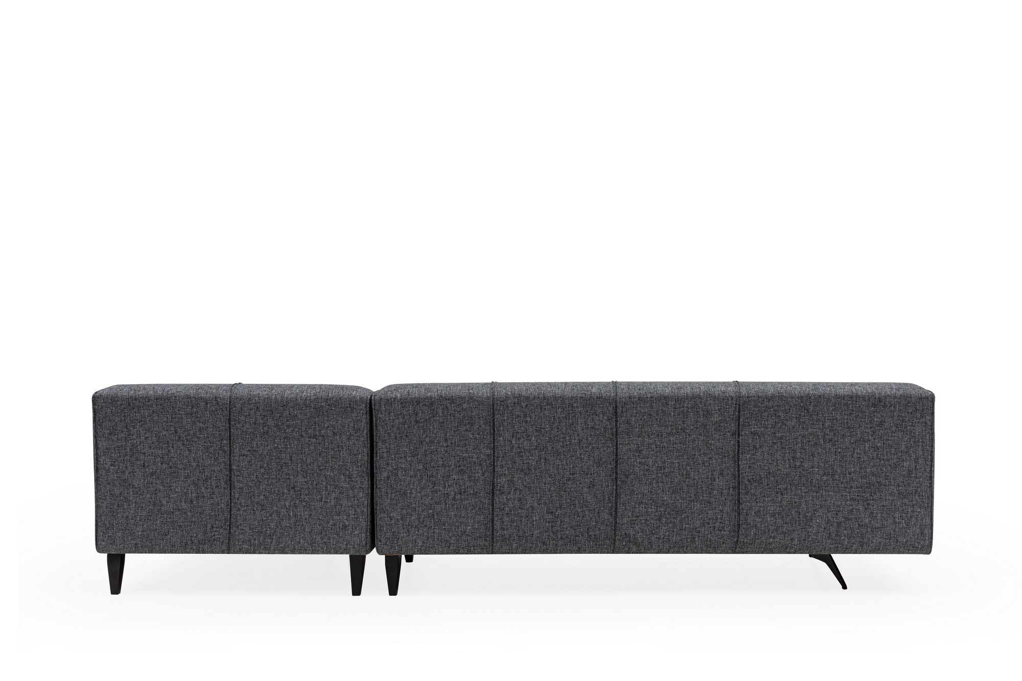 Jivago Ecksofa Rechts Grau