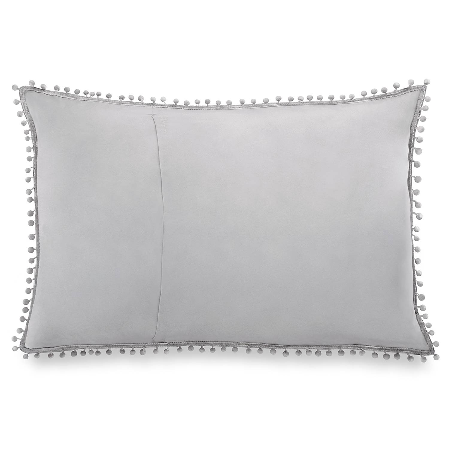 2x Ladore Pillowcase Polyester Light Grey 70 x 50 cm