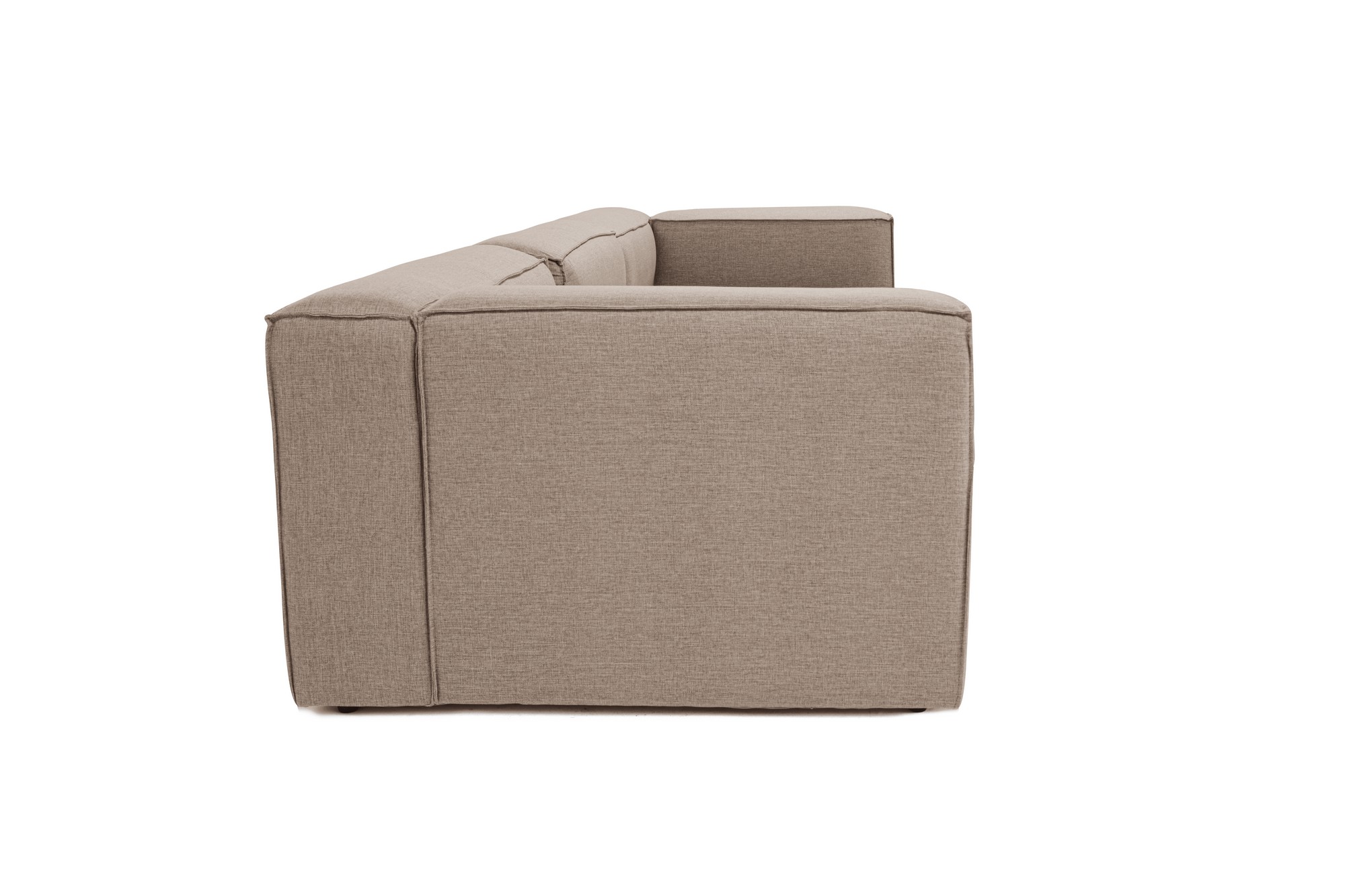 Valentina Sofa 3-Sitzer Braun