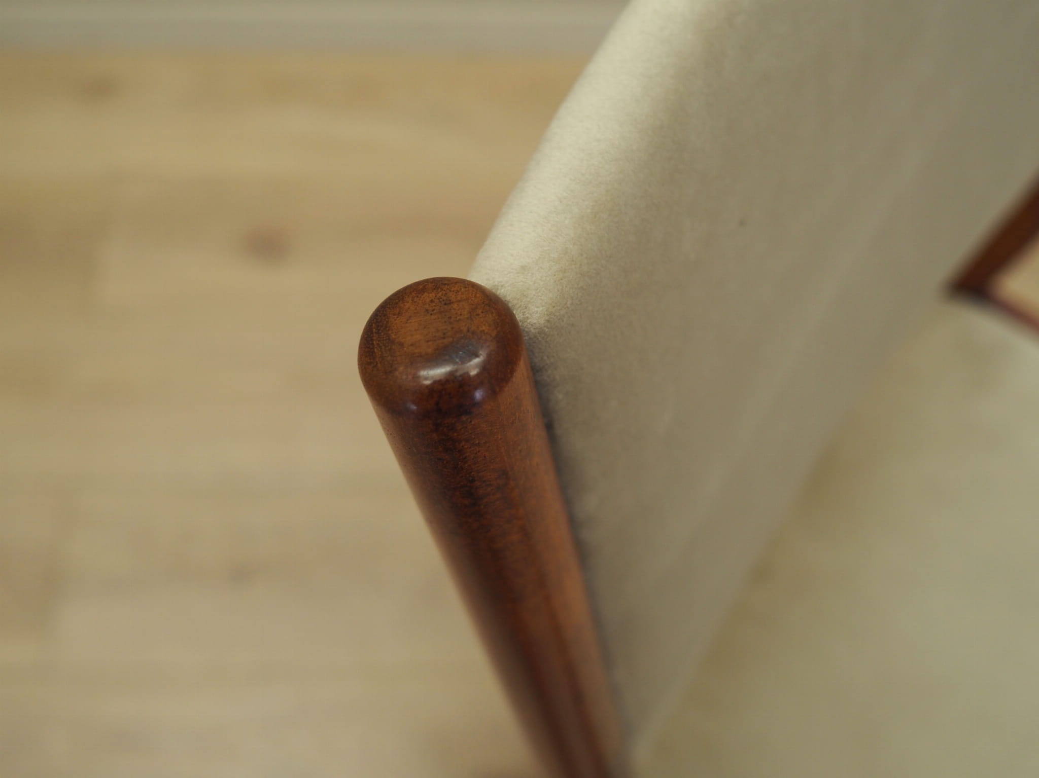 Sechser-Set Mahogany Stühle 1970 Jahre