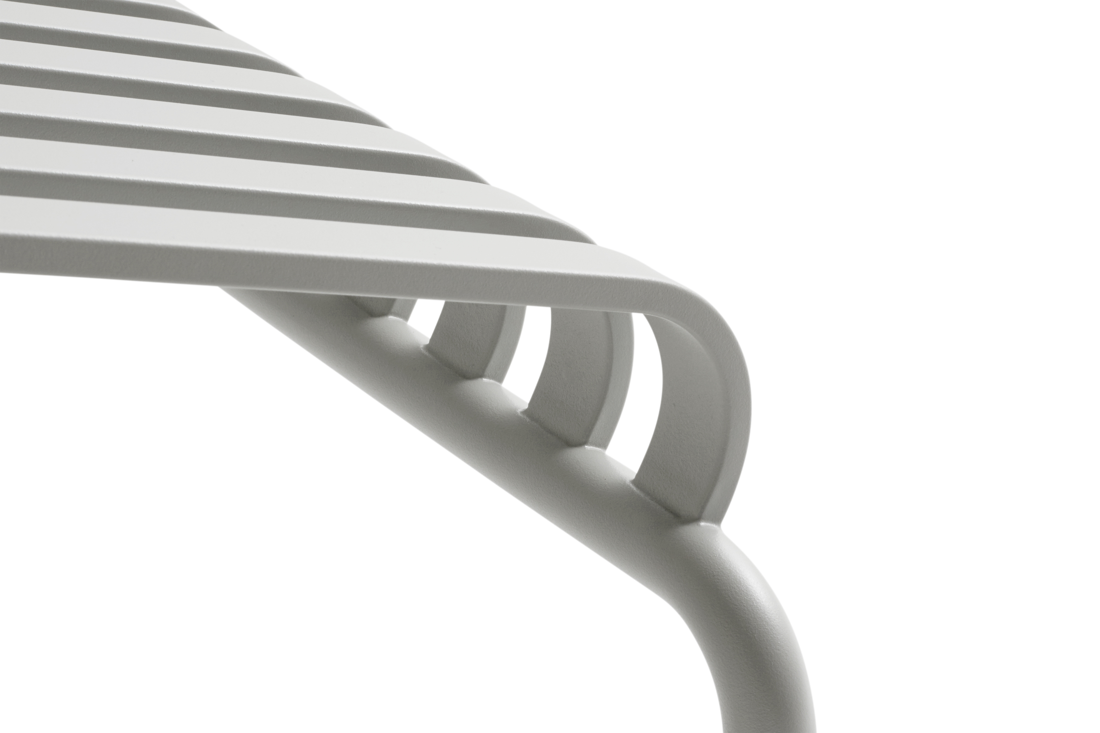 Palissade Chaise Longue Grau