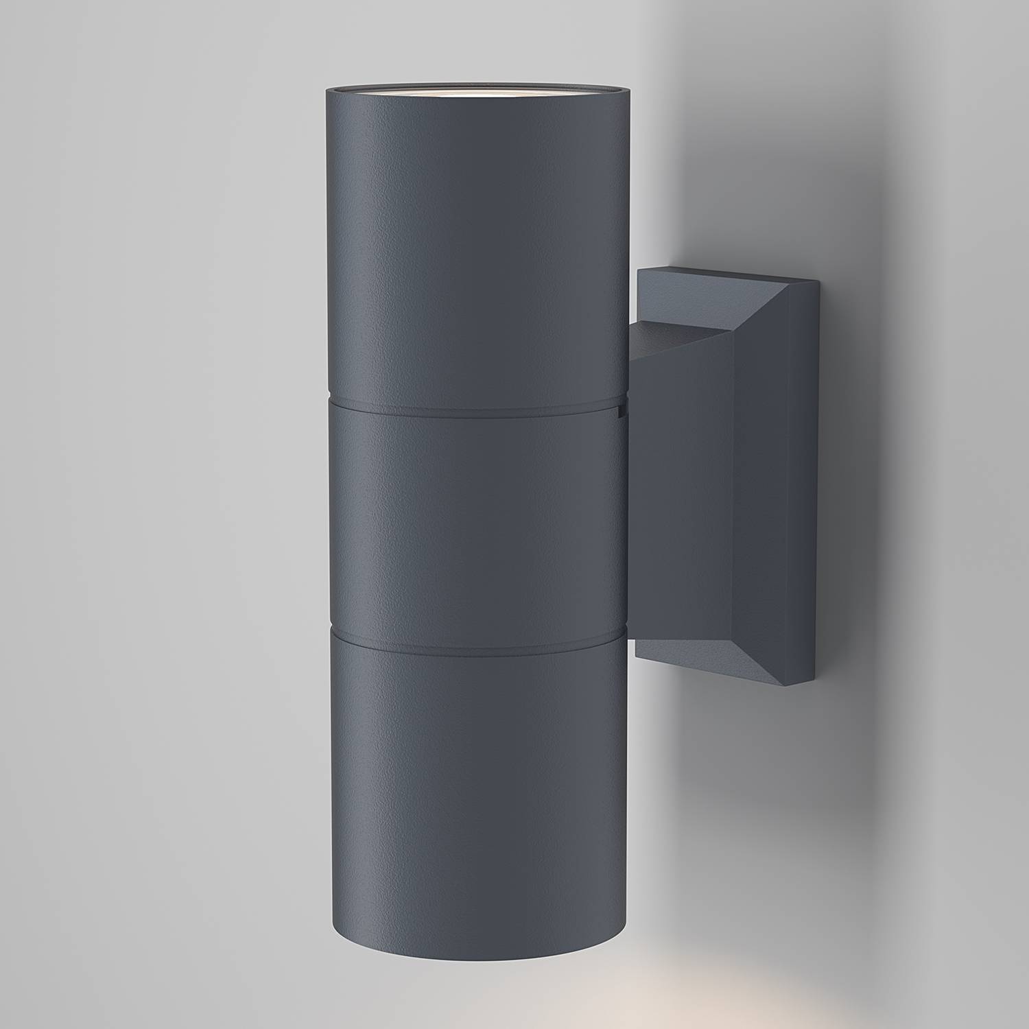 Bowery Typ A Wandleuchte Aluminium 2-flammig